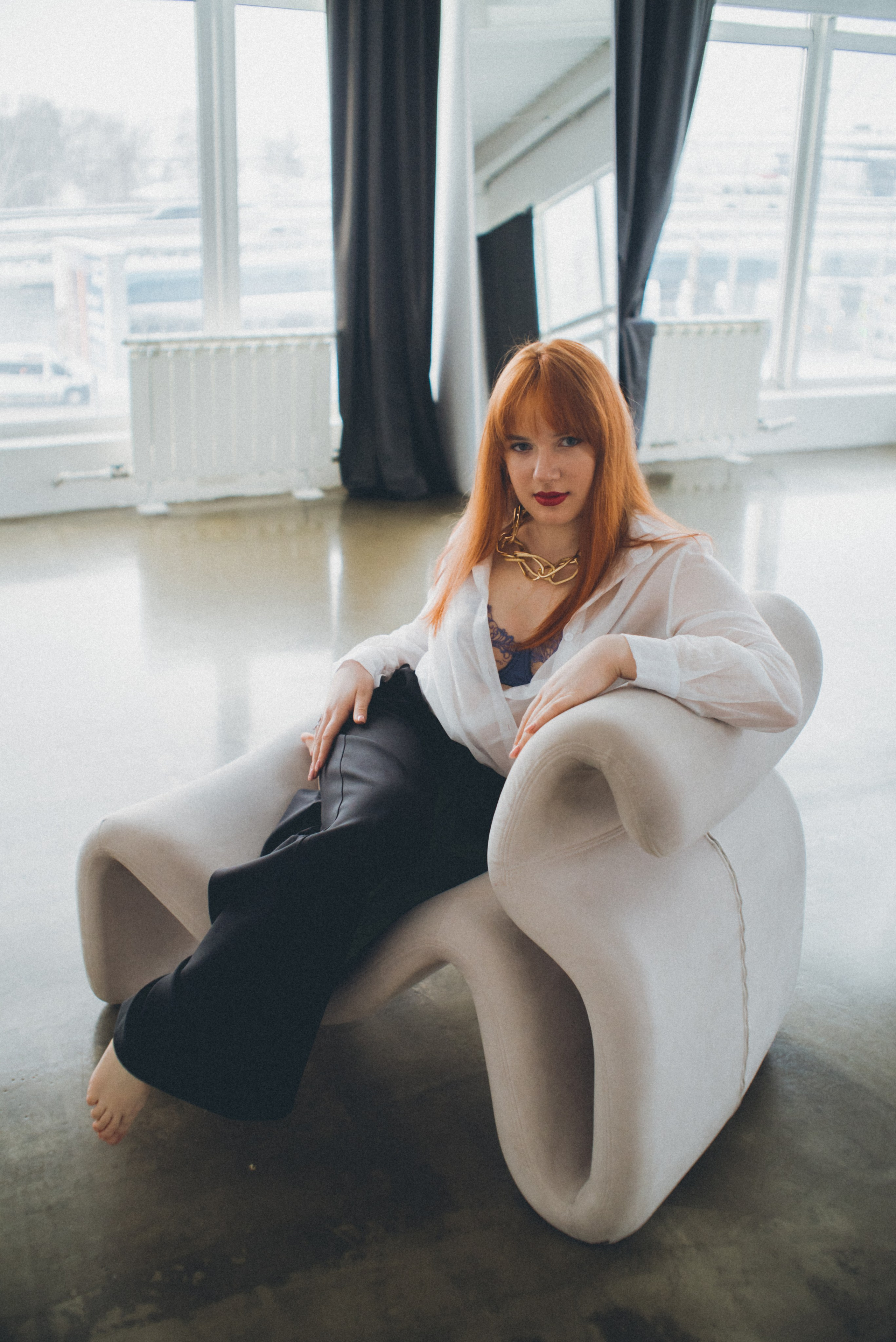 Катя, студия. Фотограф в Новосибирске Полина Колмачевская