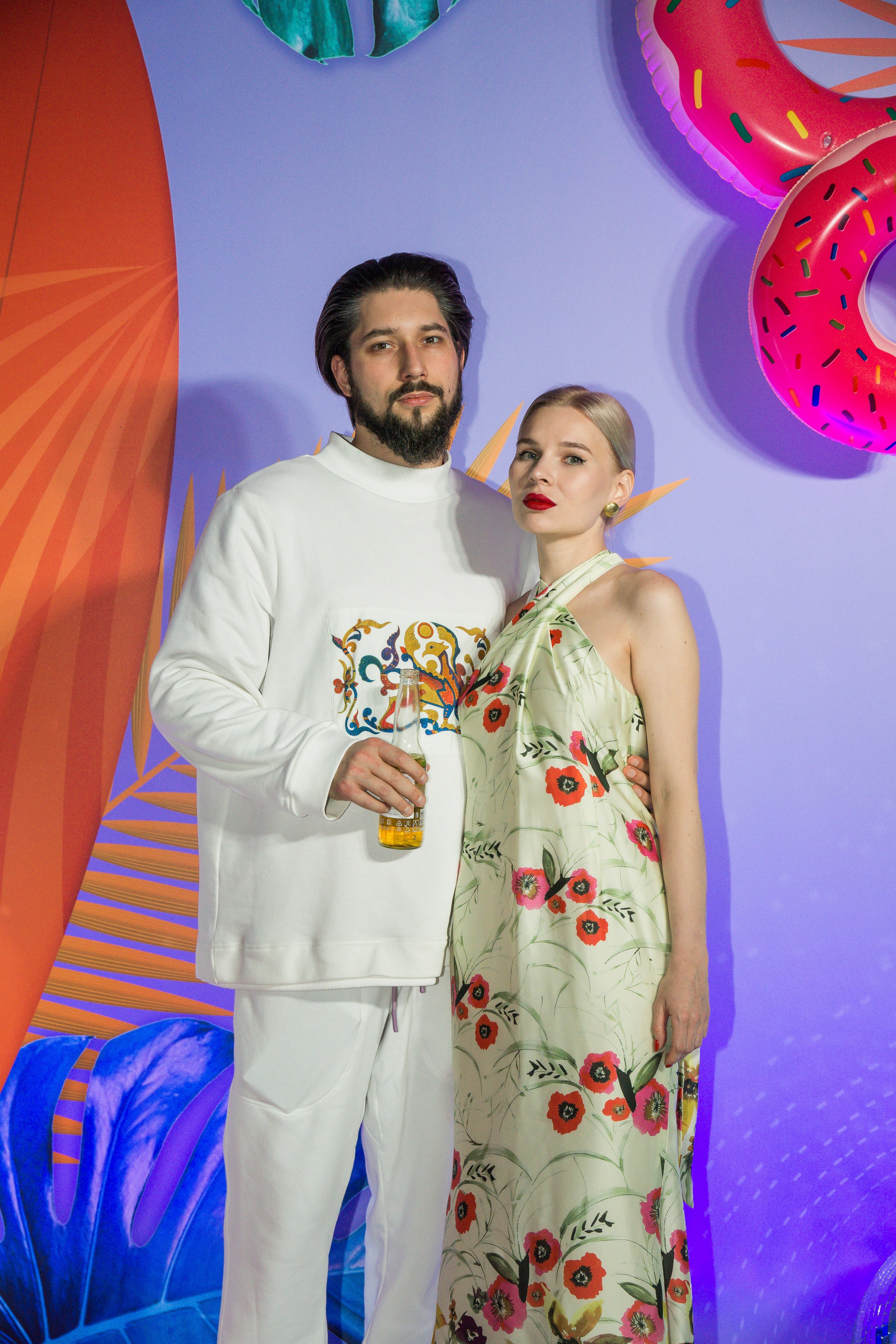 МТС корпоратив Гавайская вечеринка. Фотограф