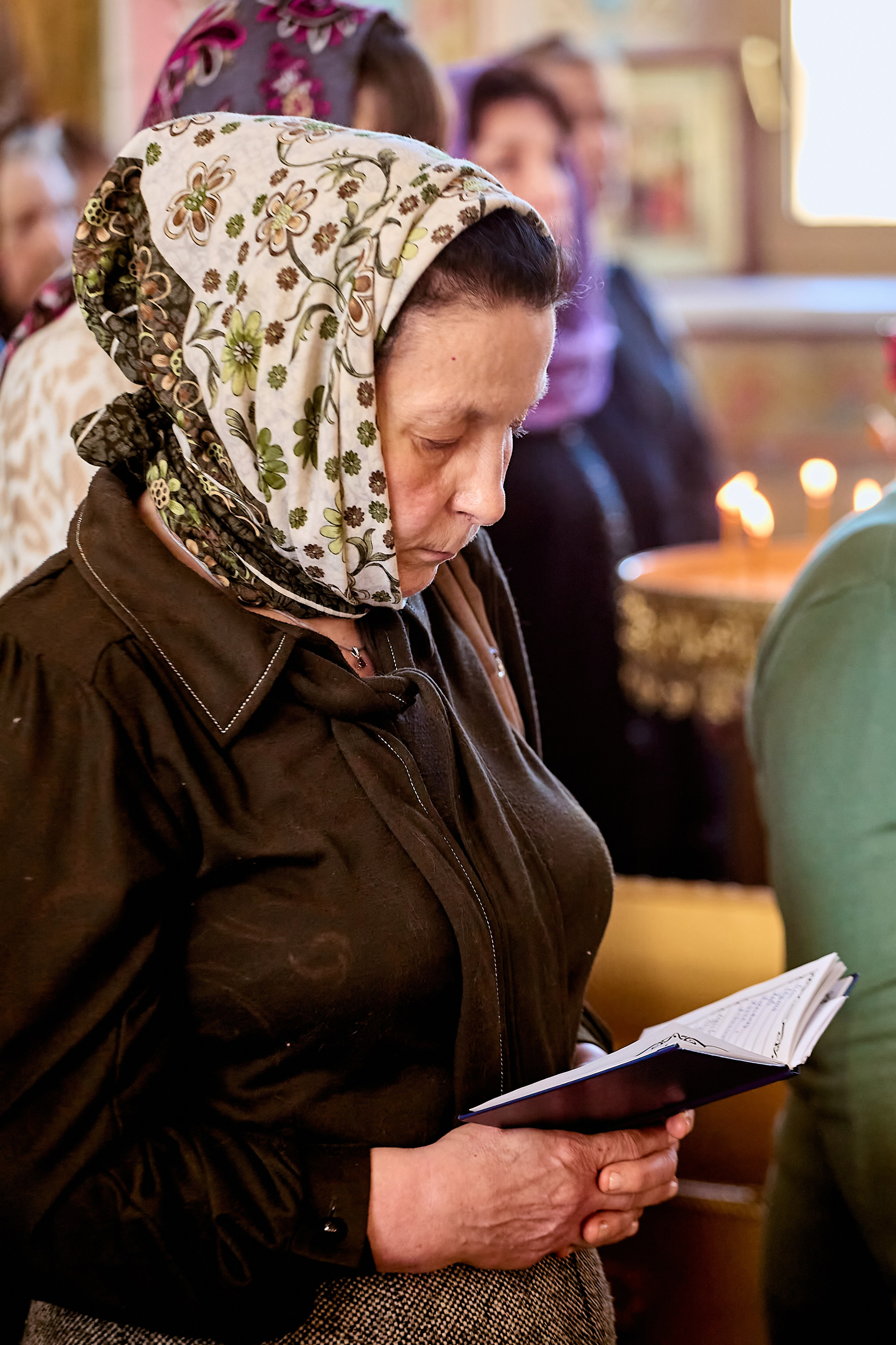 Портрет Великого поста. Православный  портретный фотограф Николай Голованов