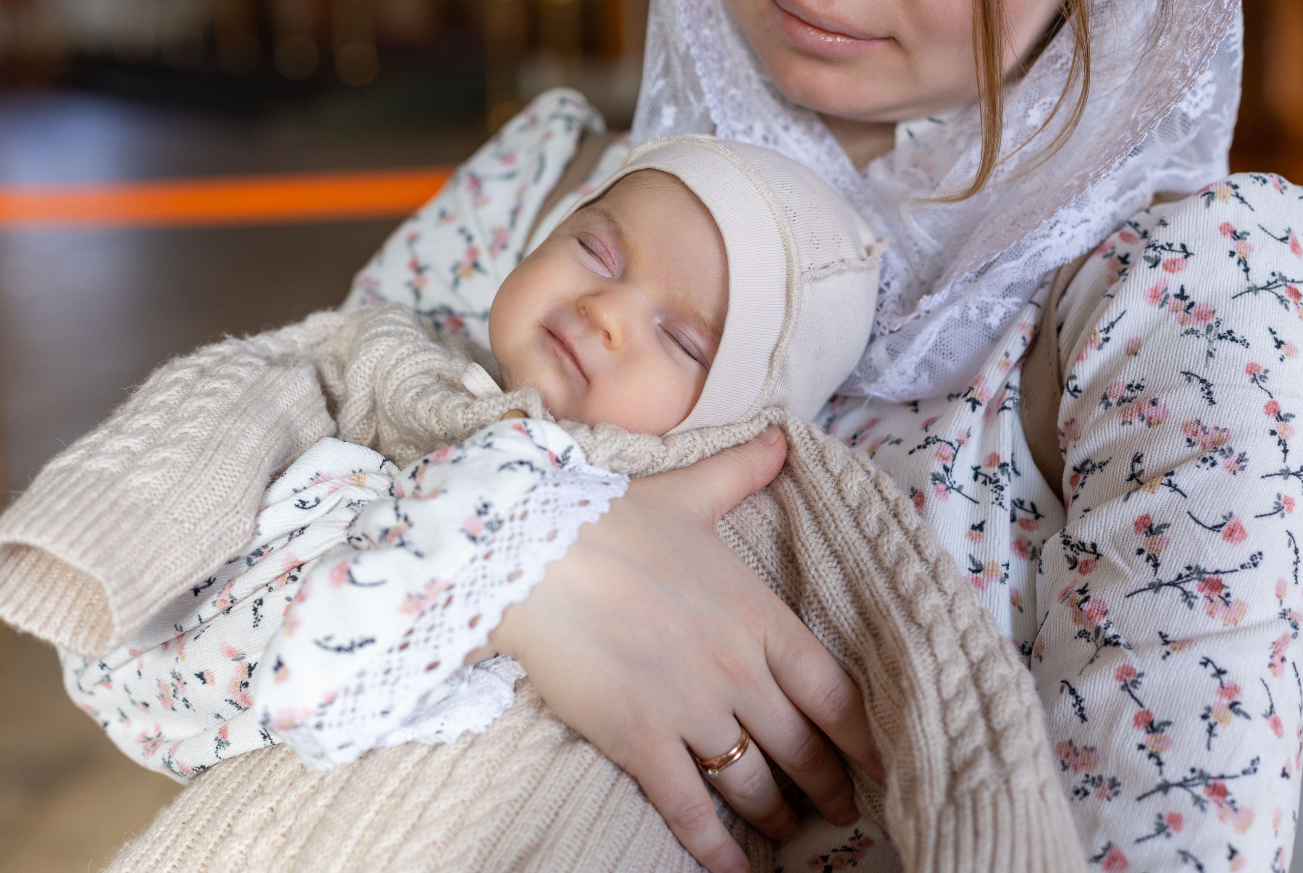 Крещение Милании. Семейный и детский фотограф Анна Петракова