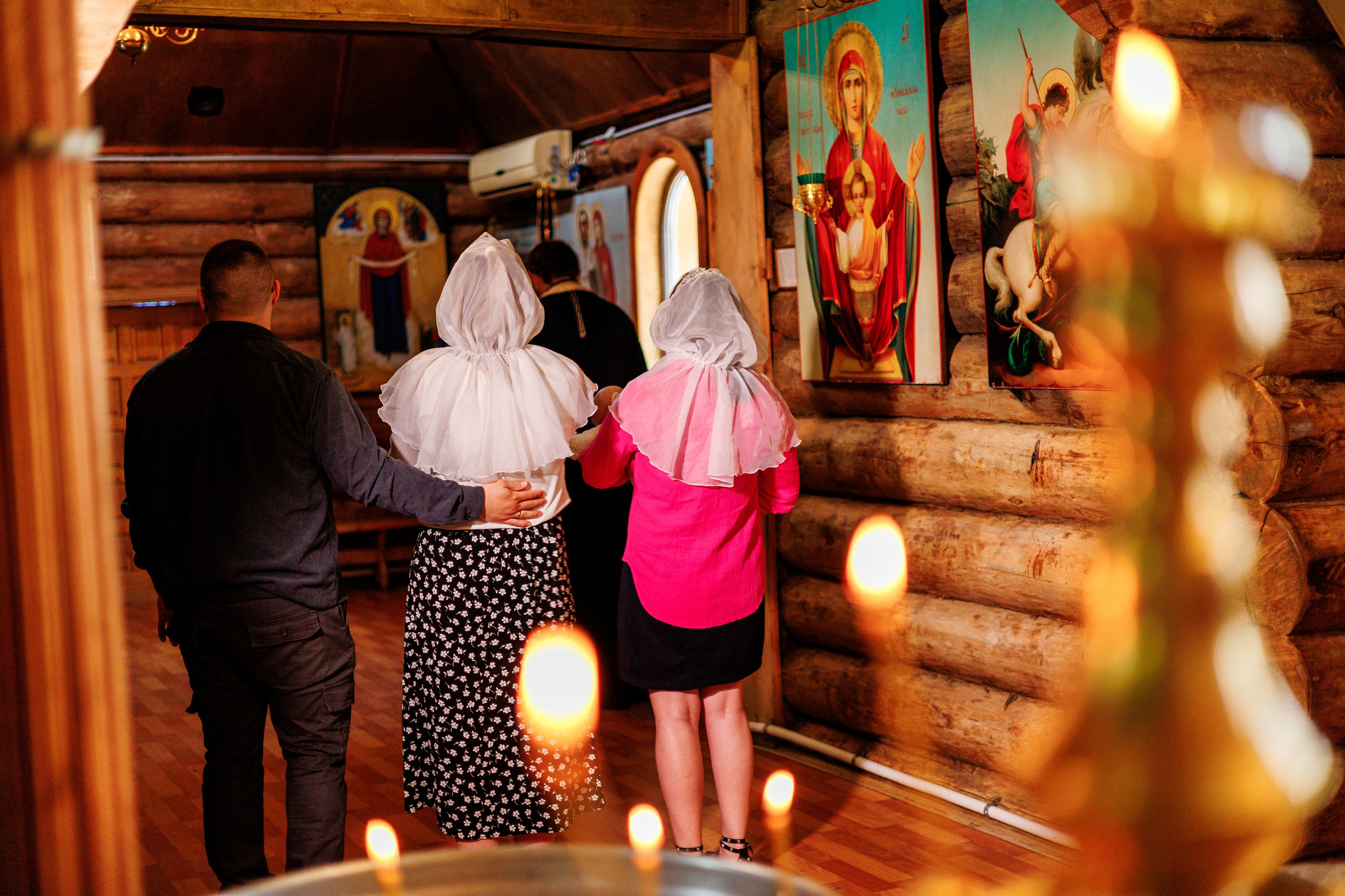 Крещение близняшек. Свадебный и семейный фотограф в Армавире