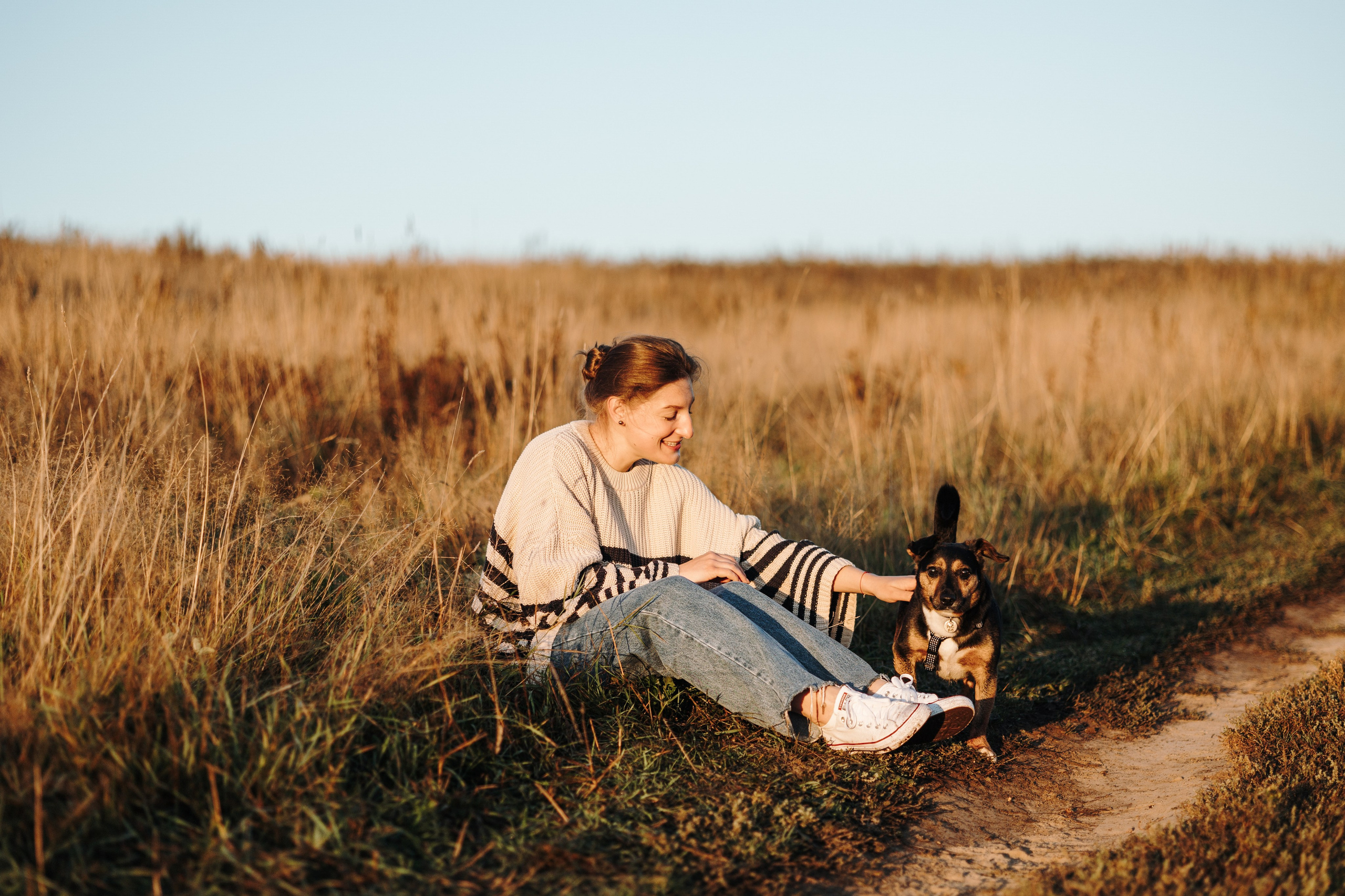 Ольга и Рекс. Фотограф — Анималист | Санкт-Петербург