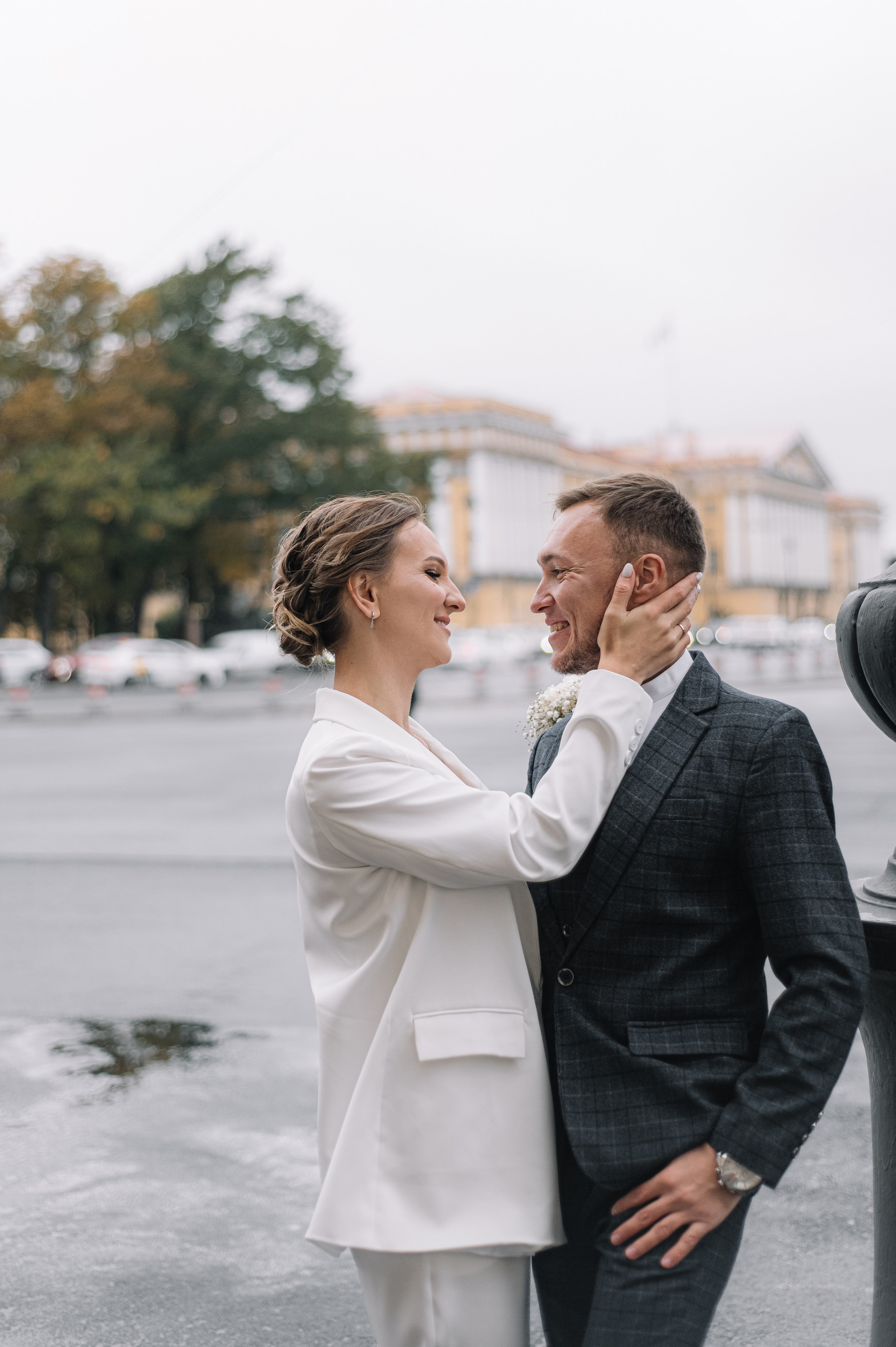 Свадебная прогулка Александра и Анастасии. Семейный и свадебный фотограф в Санкт-Петербурге Юлия Мельникова