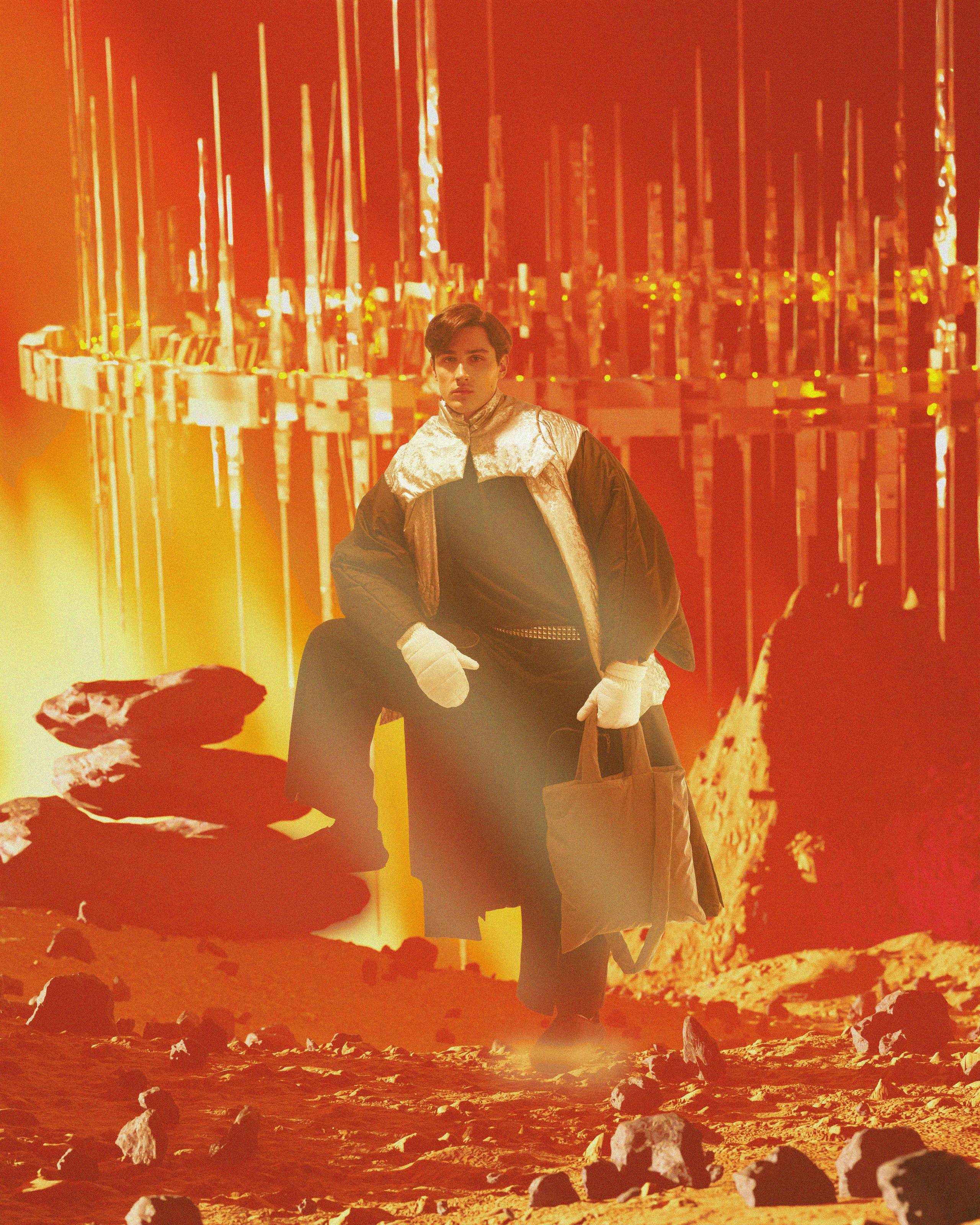 3D “Cosmic Tourists”. Elizaveta Filchenko. Fashion-photographer and director