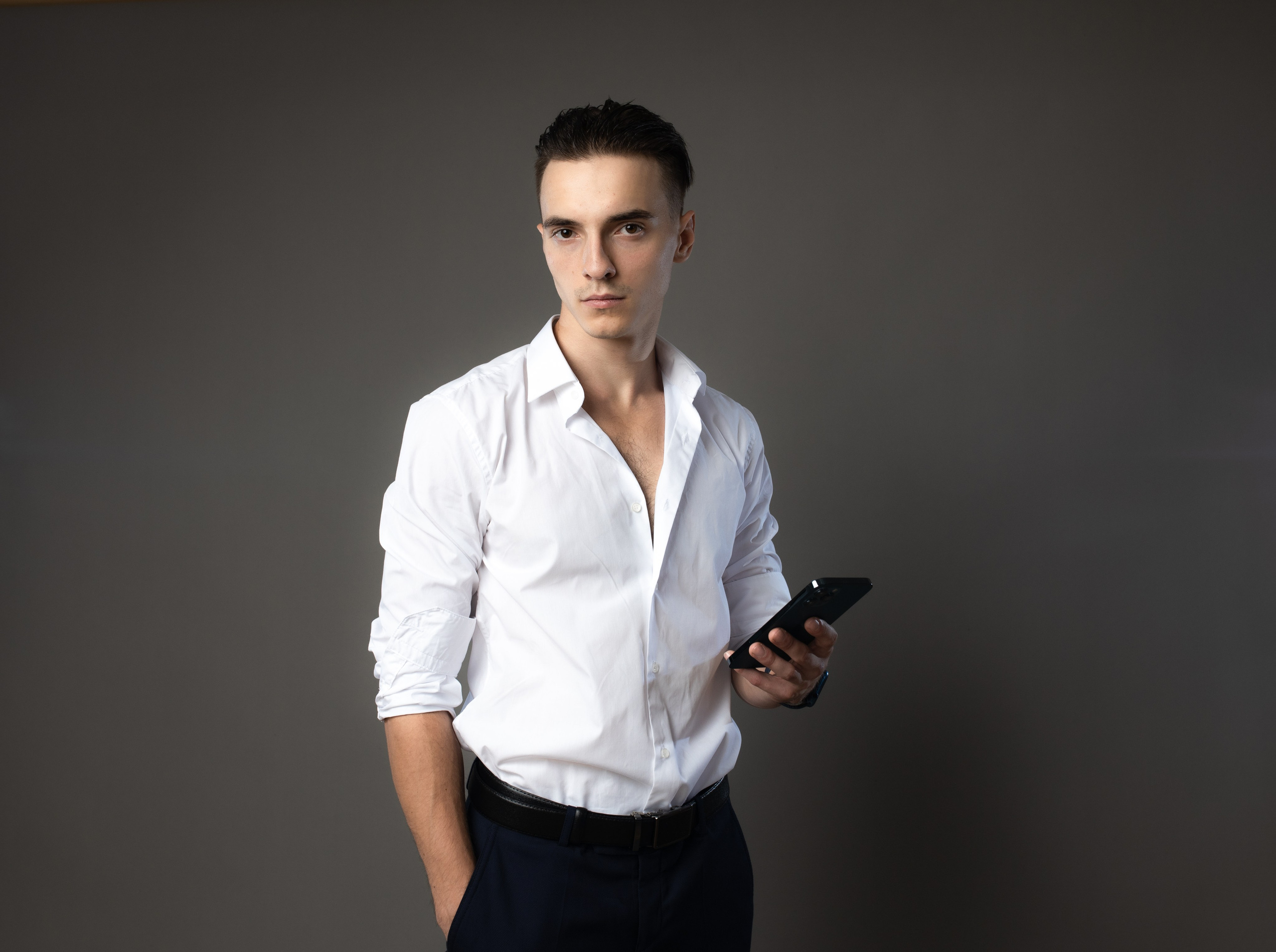 Мужской портрет. Студия. Фотограф Москва