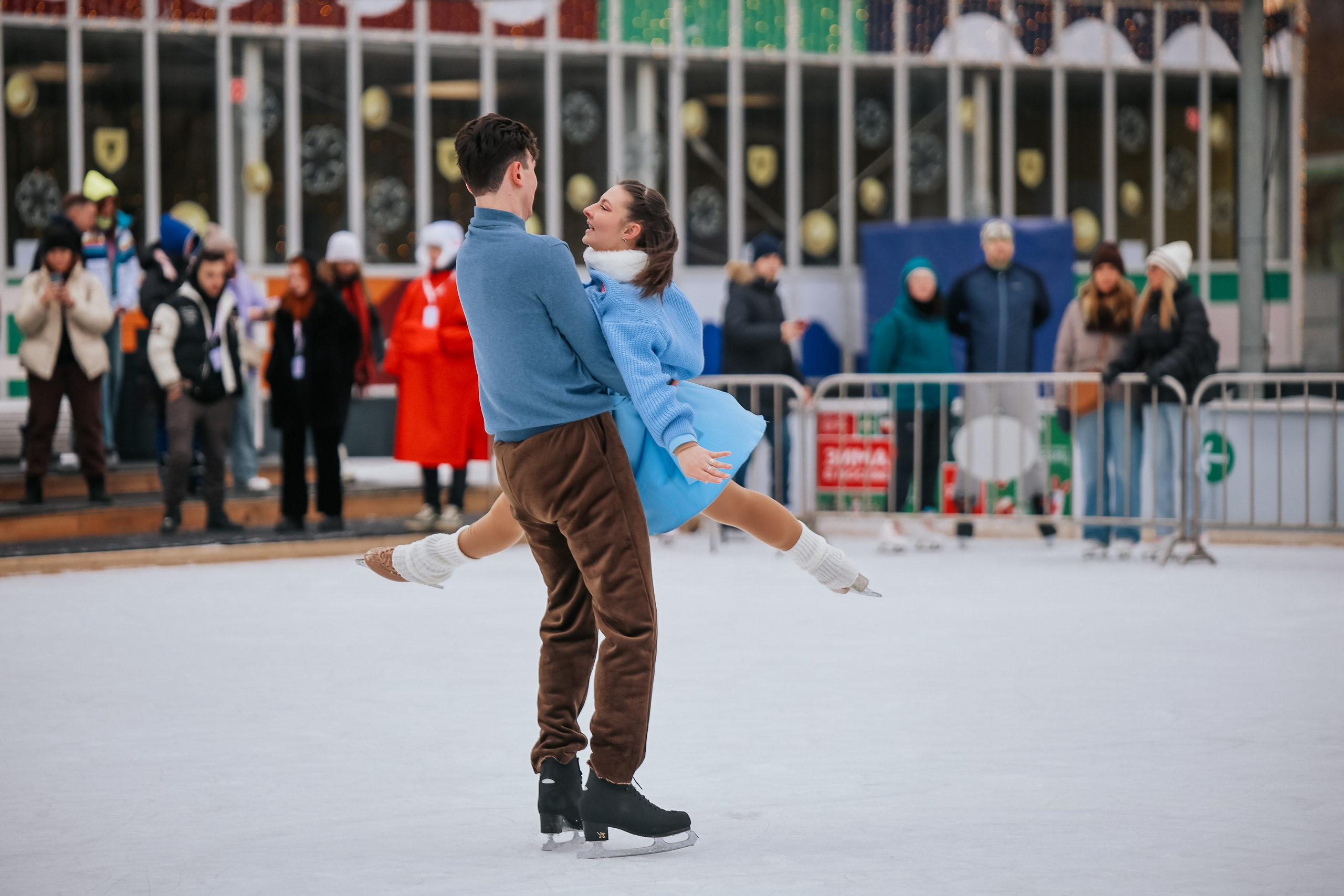 Ледовое шоу Парк Культуры проект Московское Чаепитие. Фотограф и видеограф Анна Домашенко