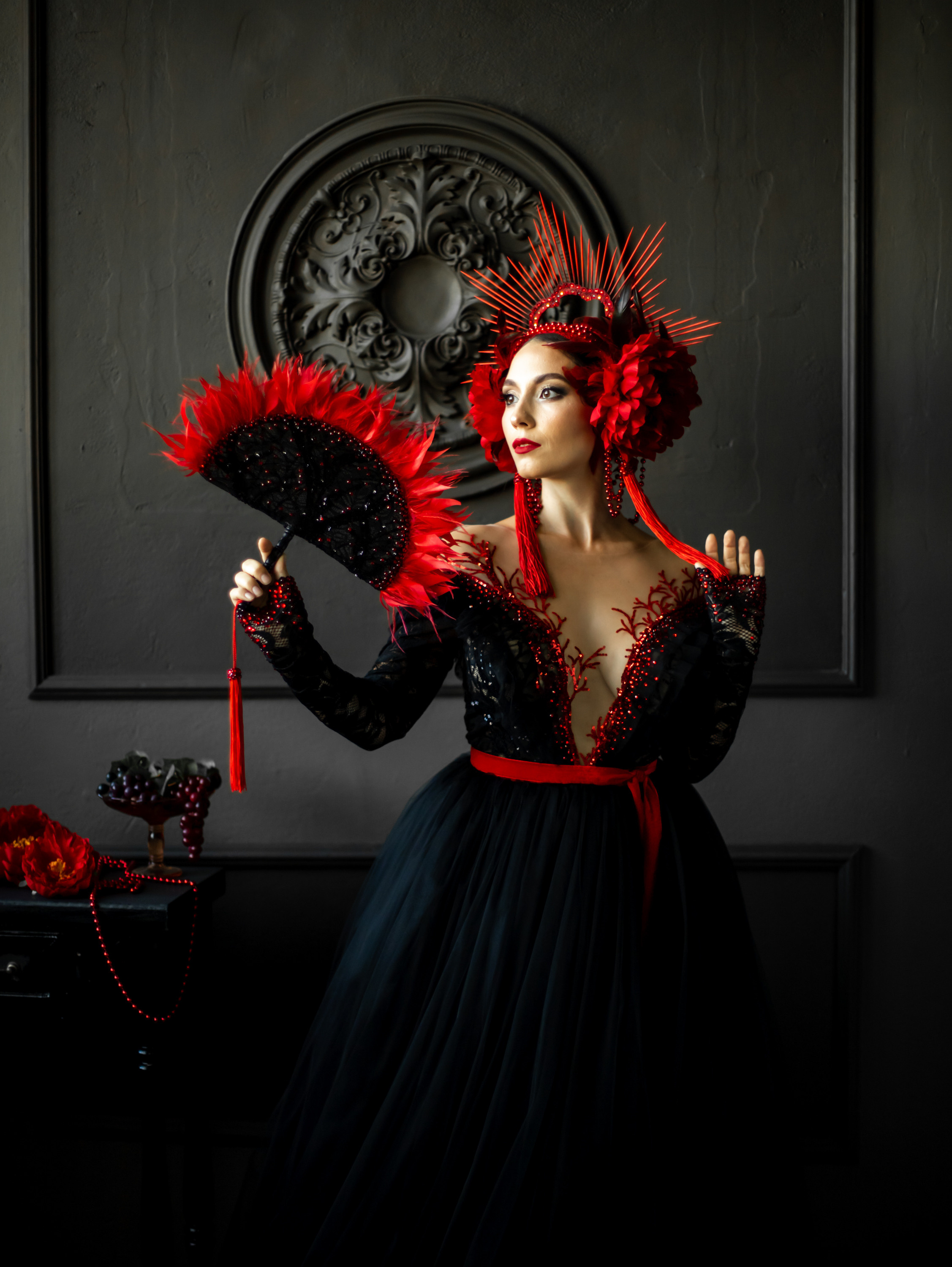 Женский портрет. Online-Foto überall auf der Welt. Fotoabstraktionen für Ihr Interieur