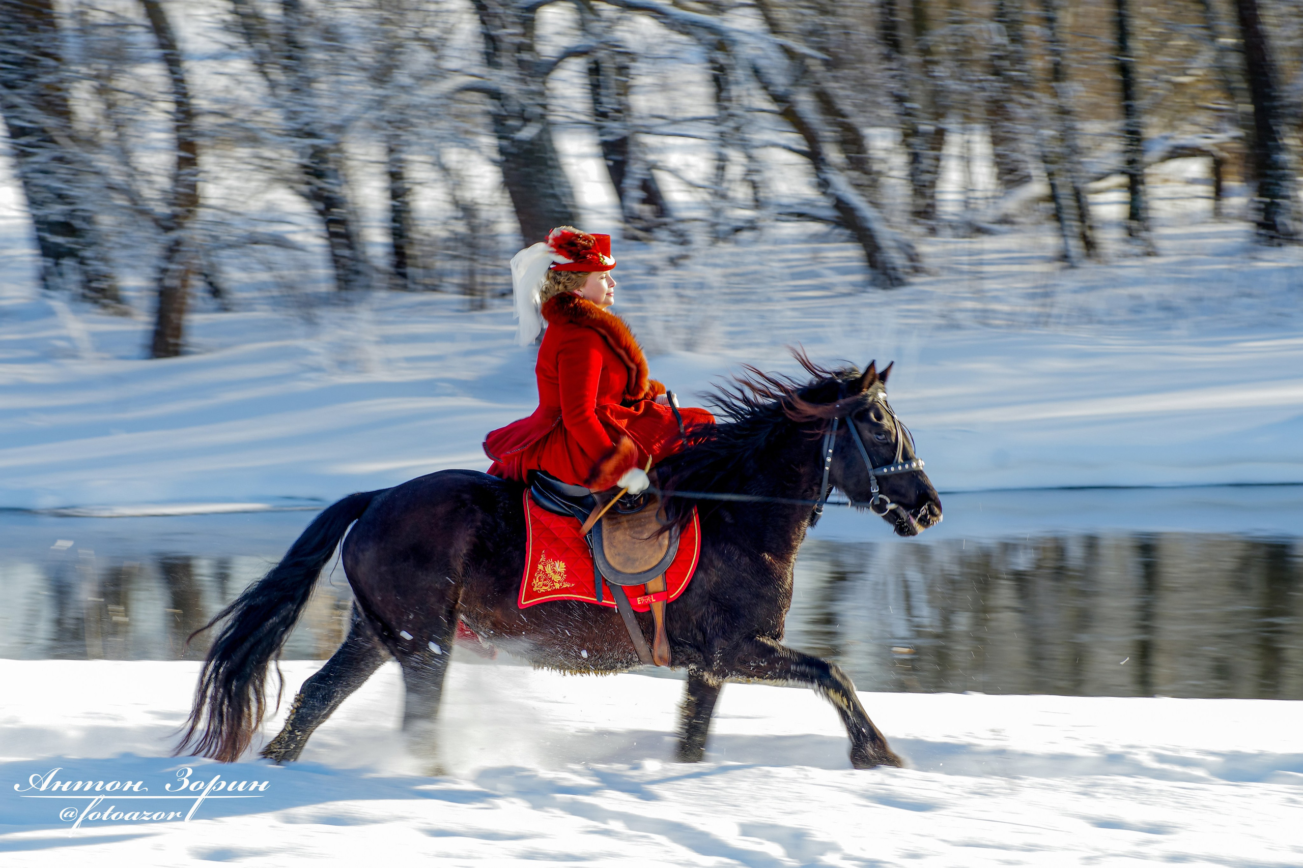 Конная охота. Семейный и детский фотограф Антон Зорин