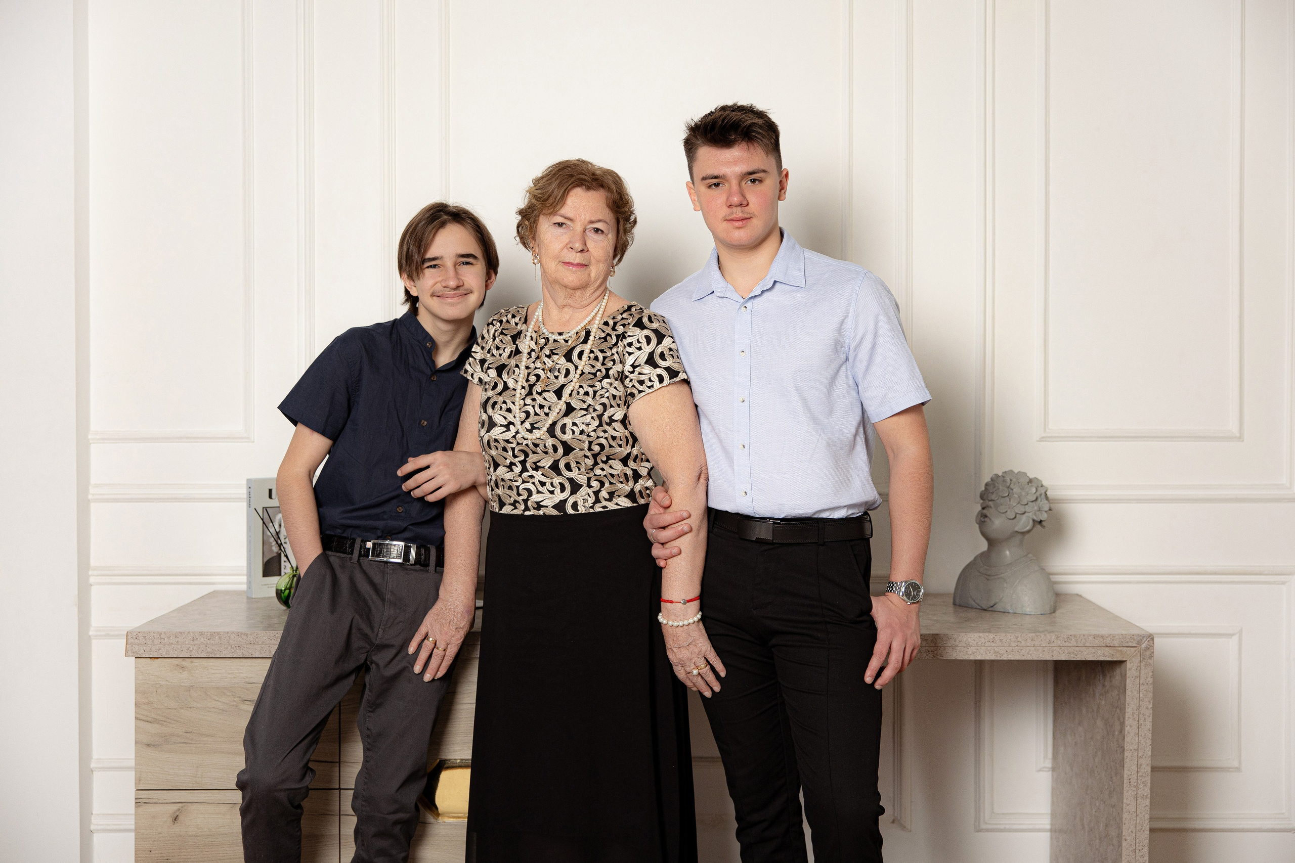 Семейная фотосессия в фотостудии в СПб