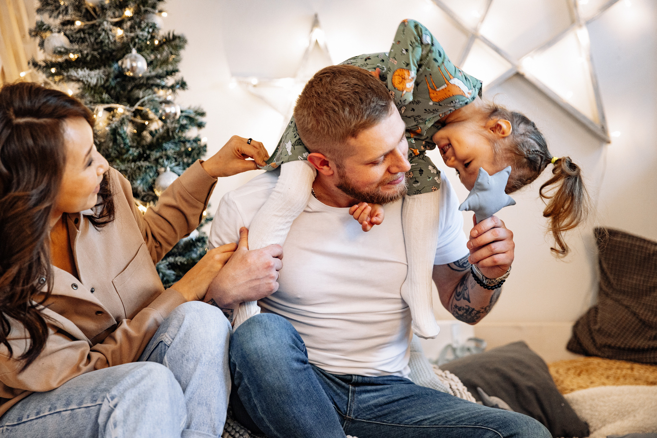 Семейная съемка Эвелина, Сергей и Кира