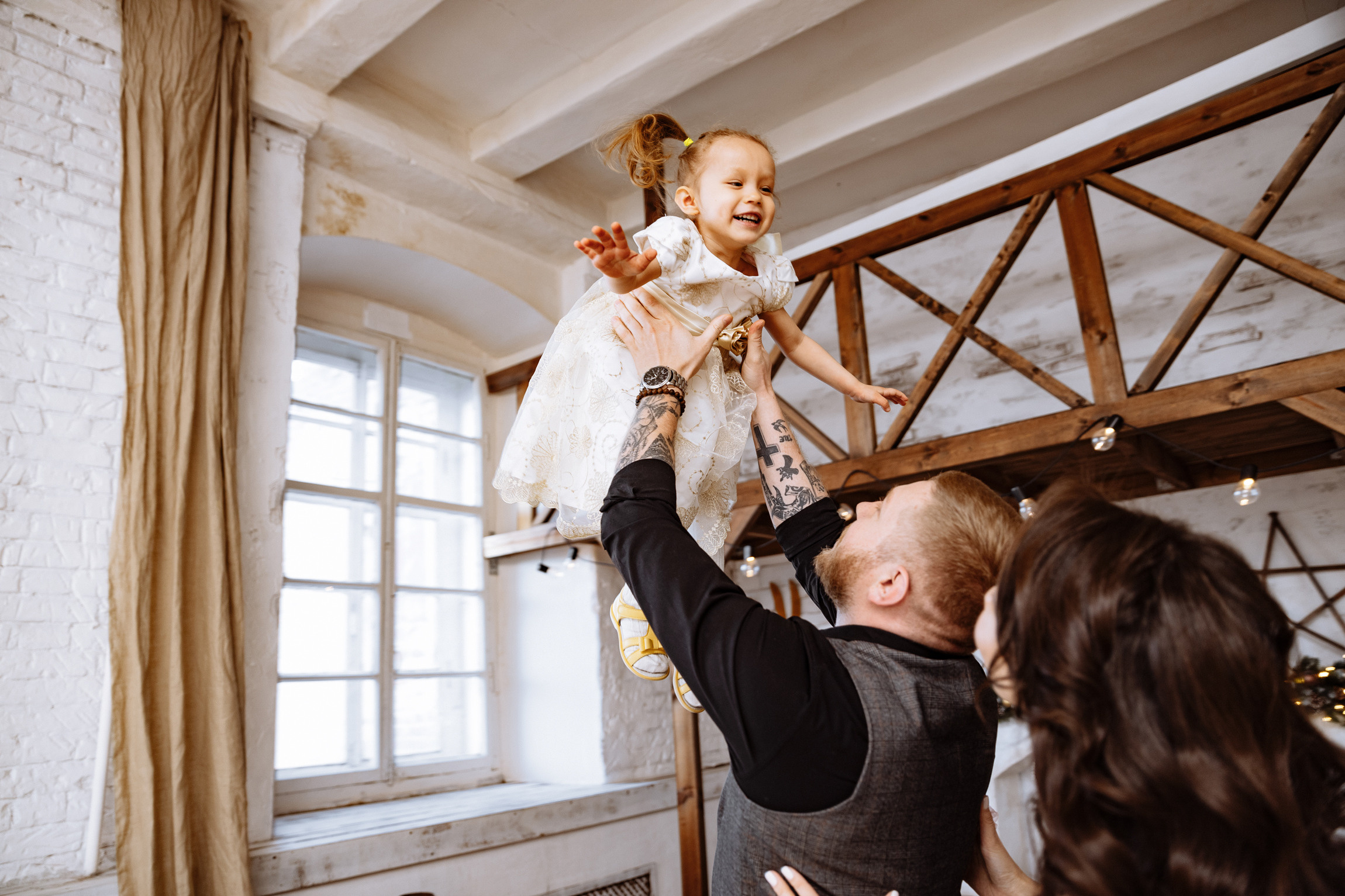 Семейная съемка Эвелина, Сергей и Кира