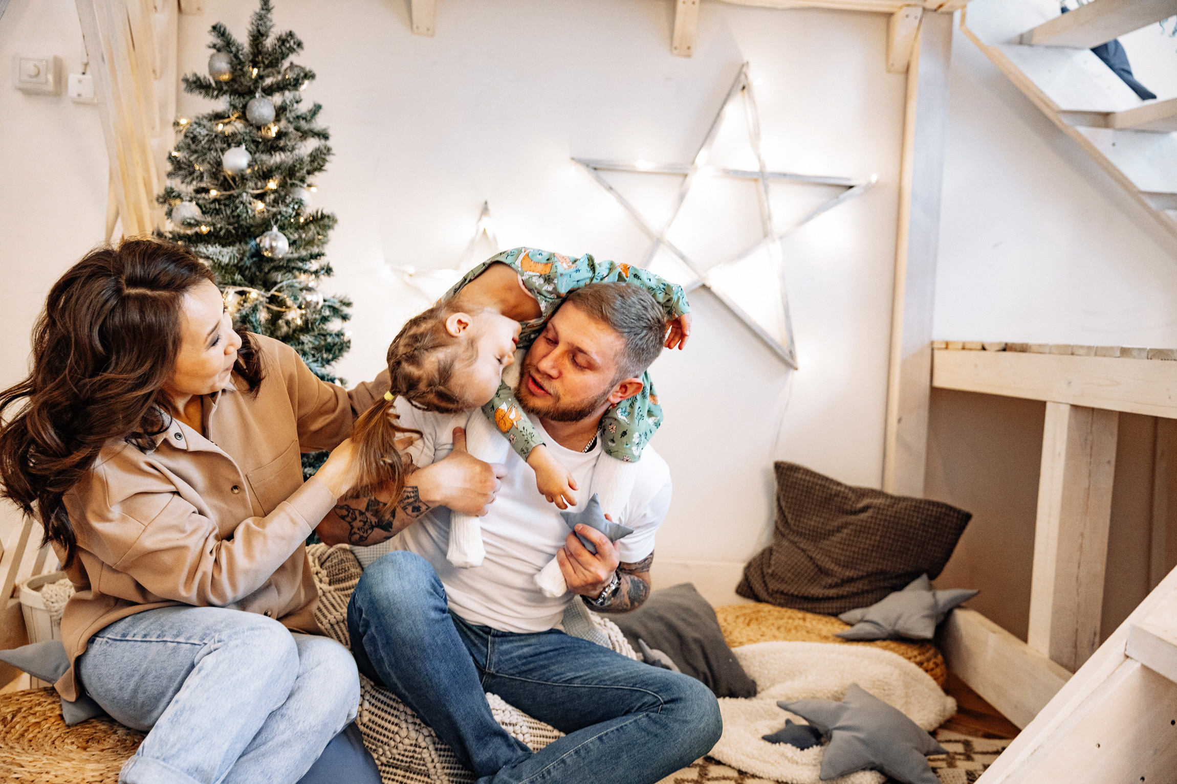 Семейная съемка Эвелина, Сергей и Кира