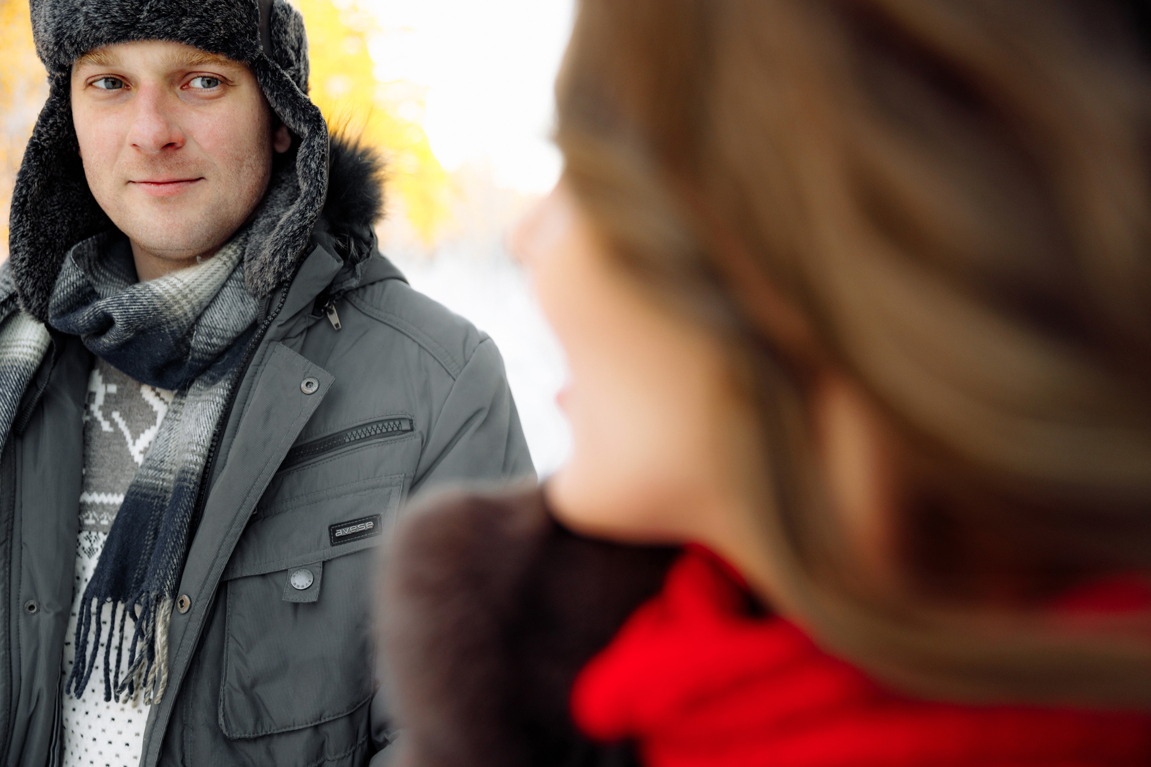 Фотограф Анна Руданова. Зимняя фотосессия на природе