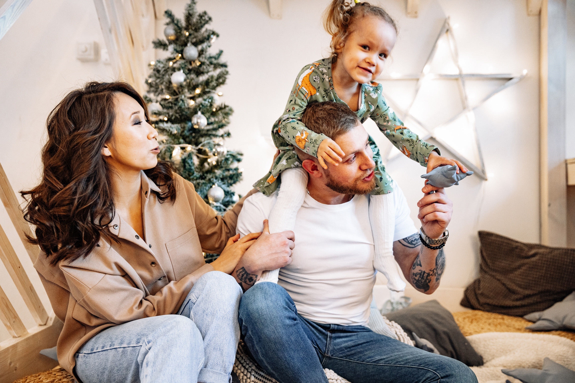 Семейная съемка Эвелина, Сергей и Кира