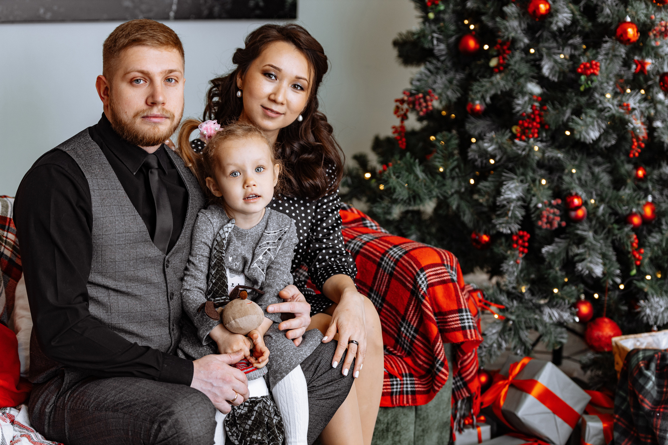 Семейная съемка Эвелина, Сергей и Кира