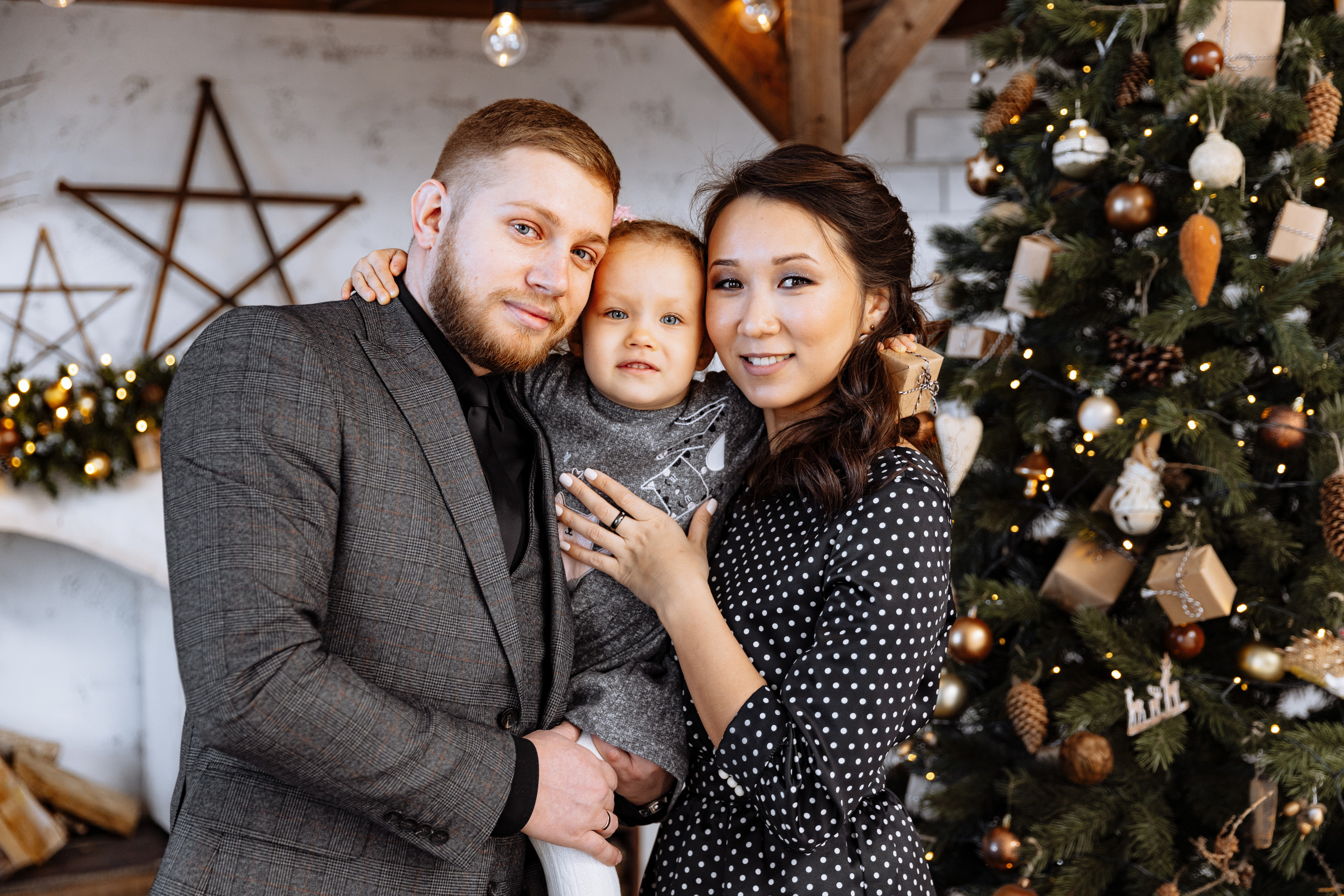 Семейная съемка Эвелина, Сергей и Кира