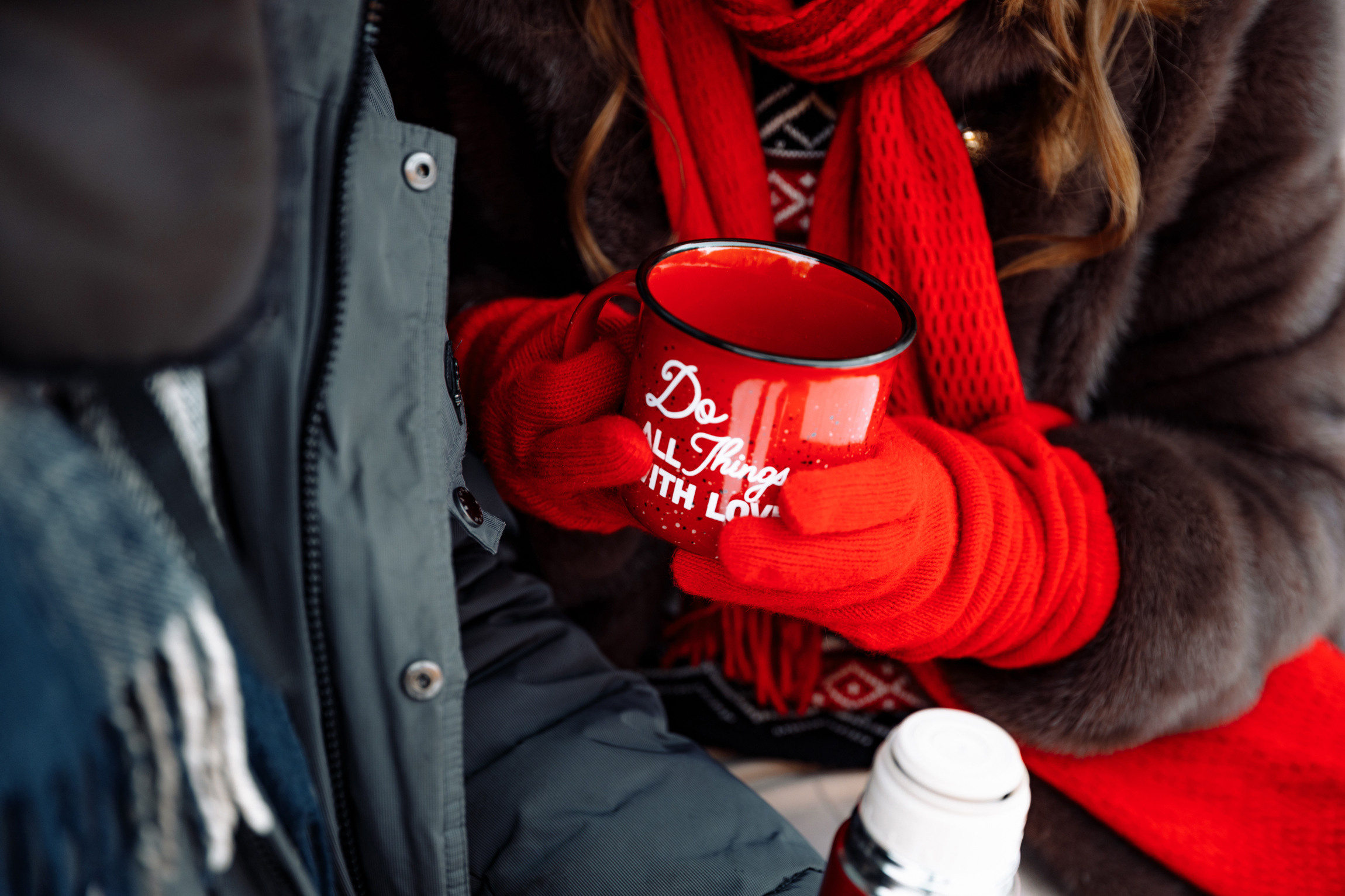 Фотограф Анна Руданова. Зимняя фотосессия на природе