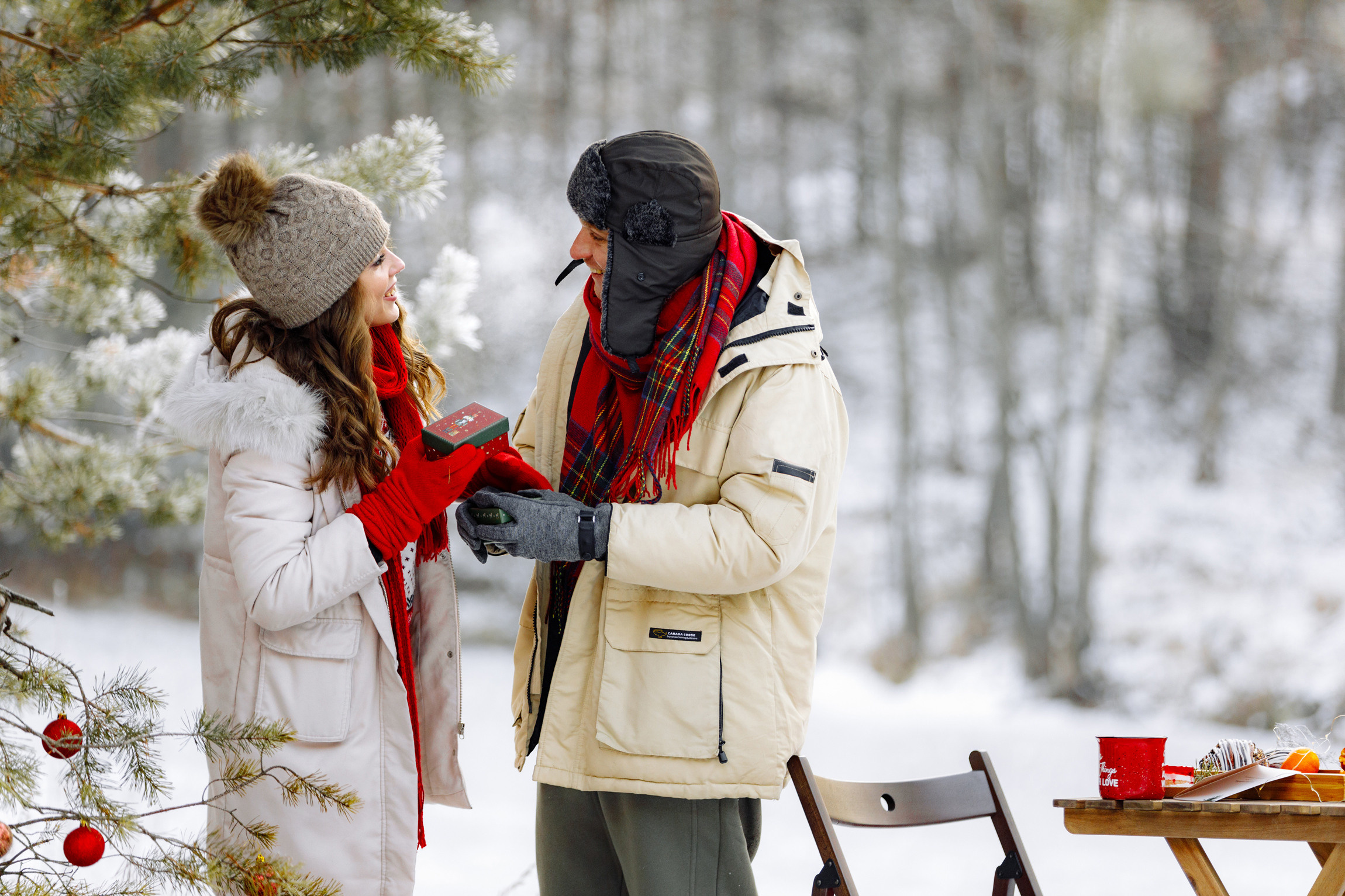 Фотограф Анна Руданова. Зимняя фотосессия на природе