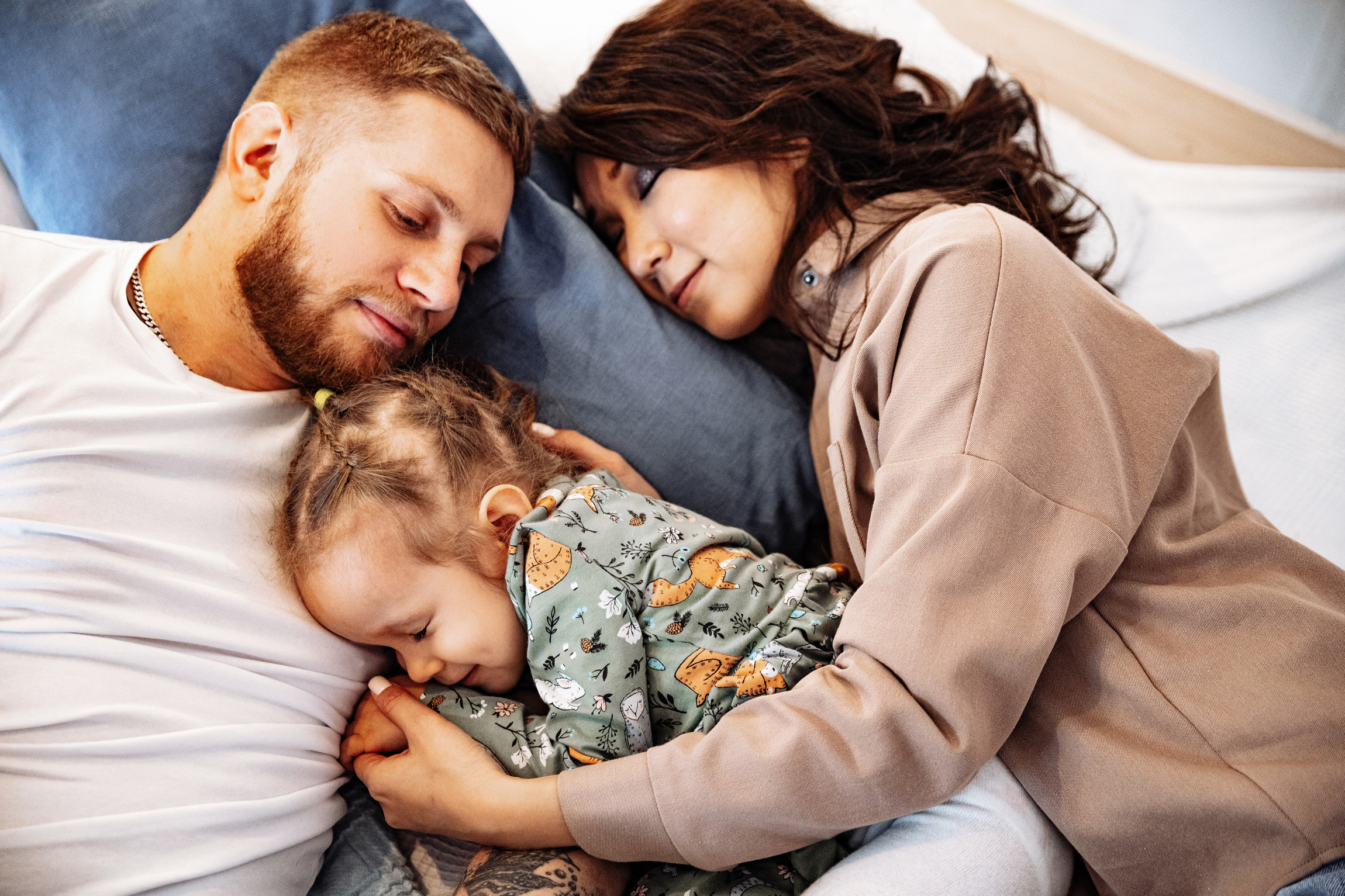 Семейная съемка Эвелина, Сергей и Кира