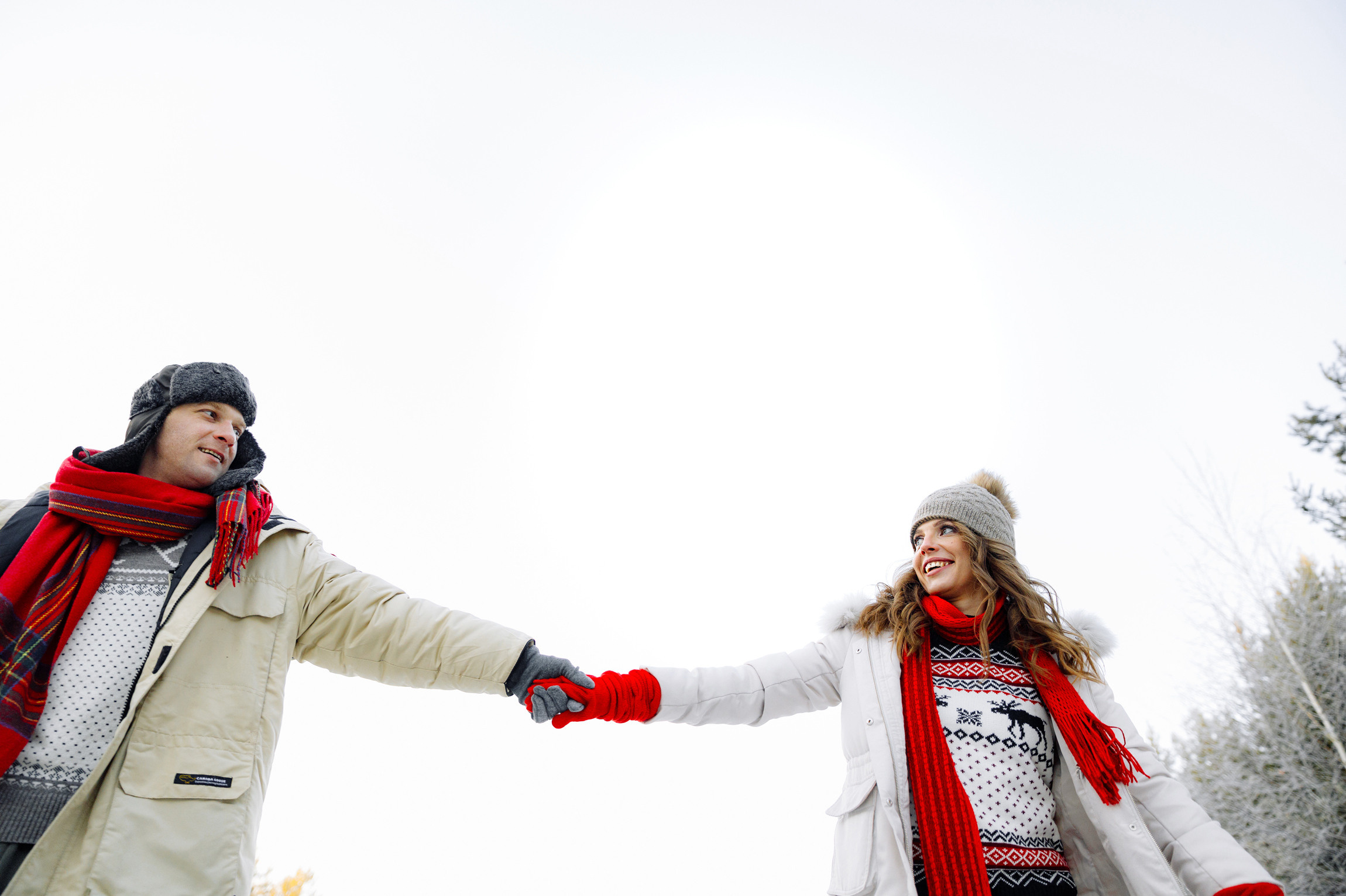 Фотограф Анна Руданова. Зимняя фотосессия на природе