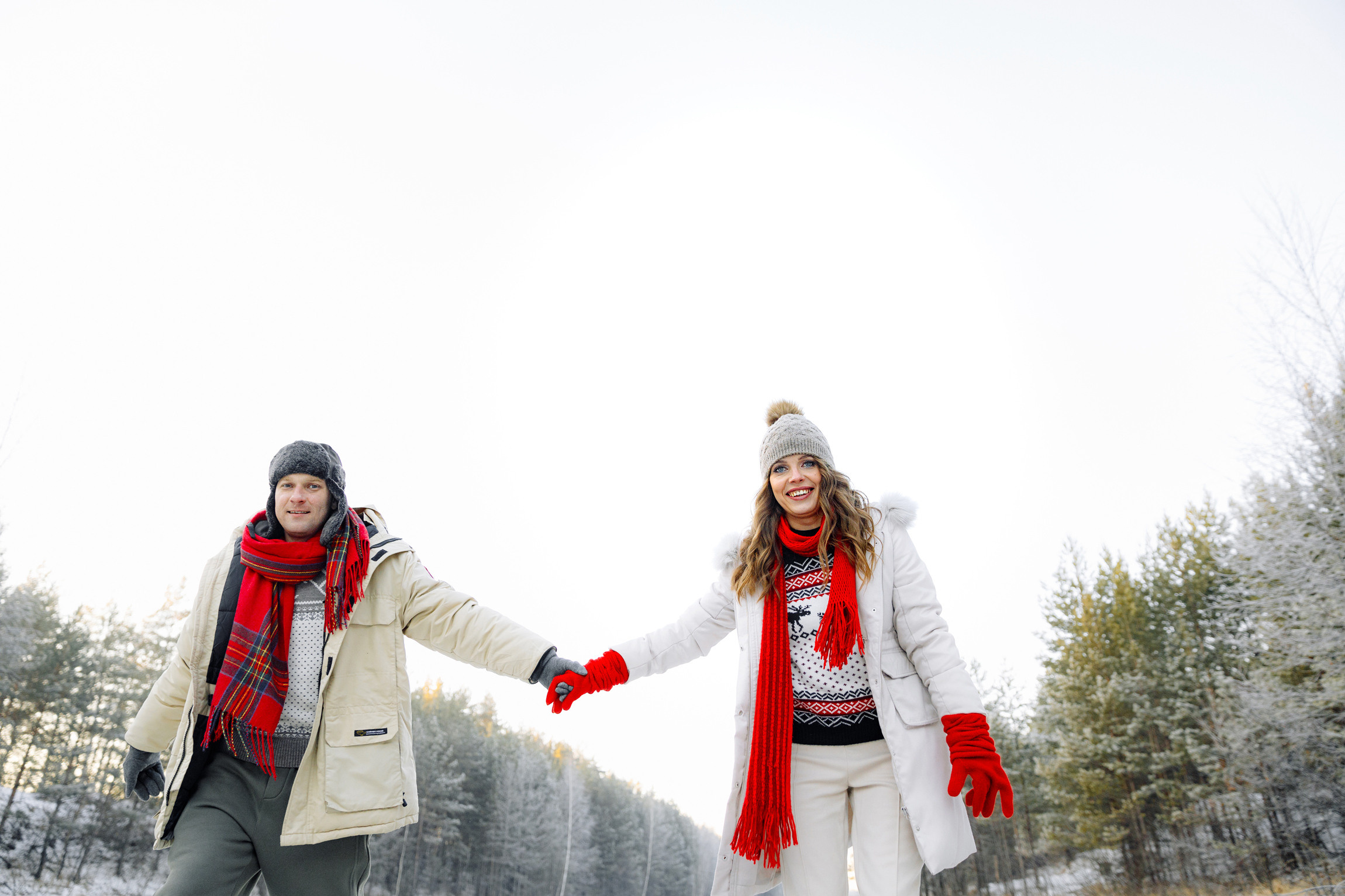 Фотограф Анна Руданова. Зимняя фотосессия на природе