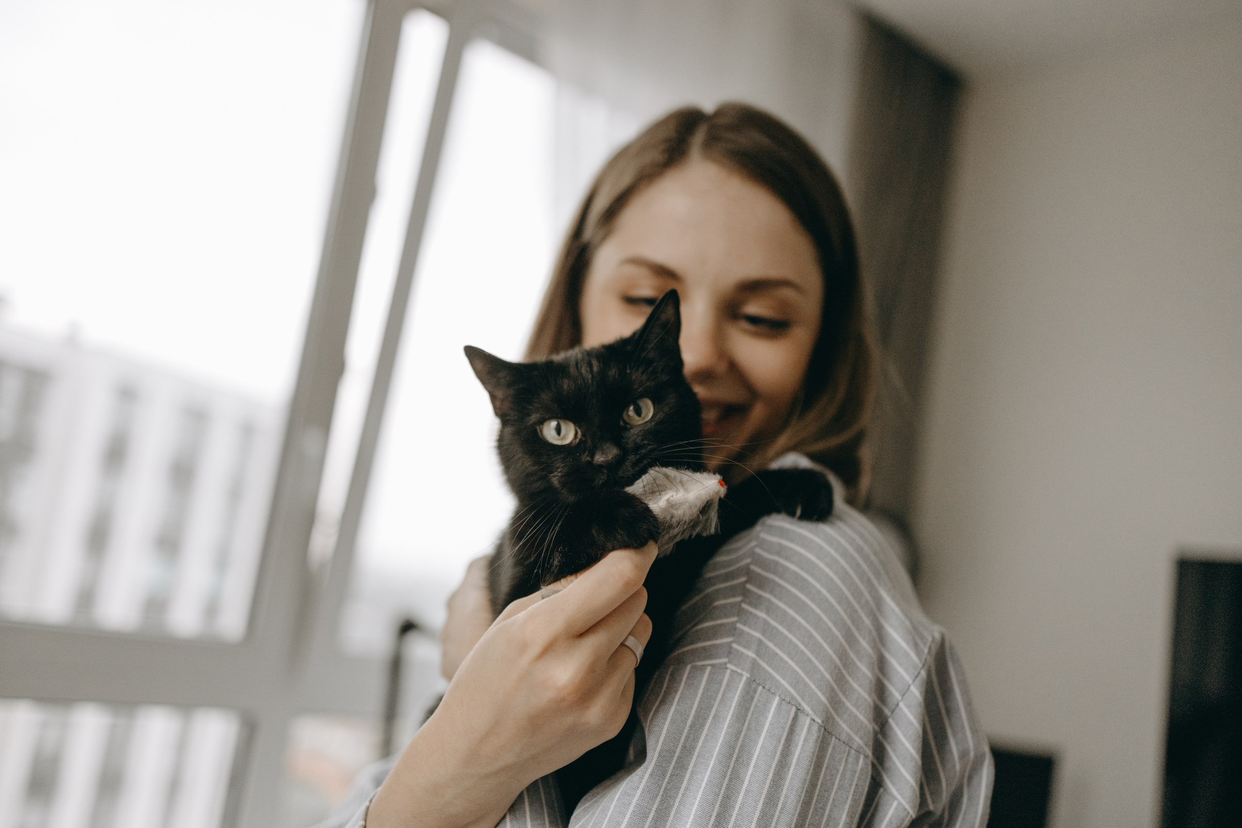 Настя, Никита и их Гром и Мяу. Фотограф — Анималист | Санкт-Петербург