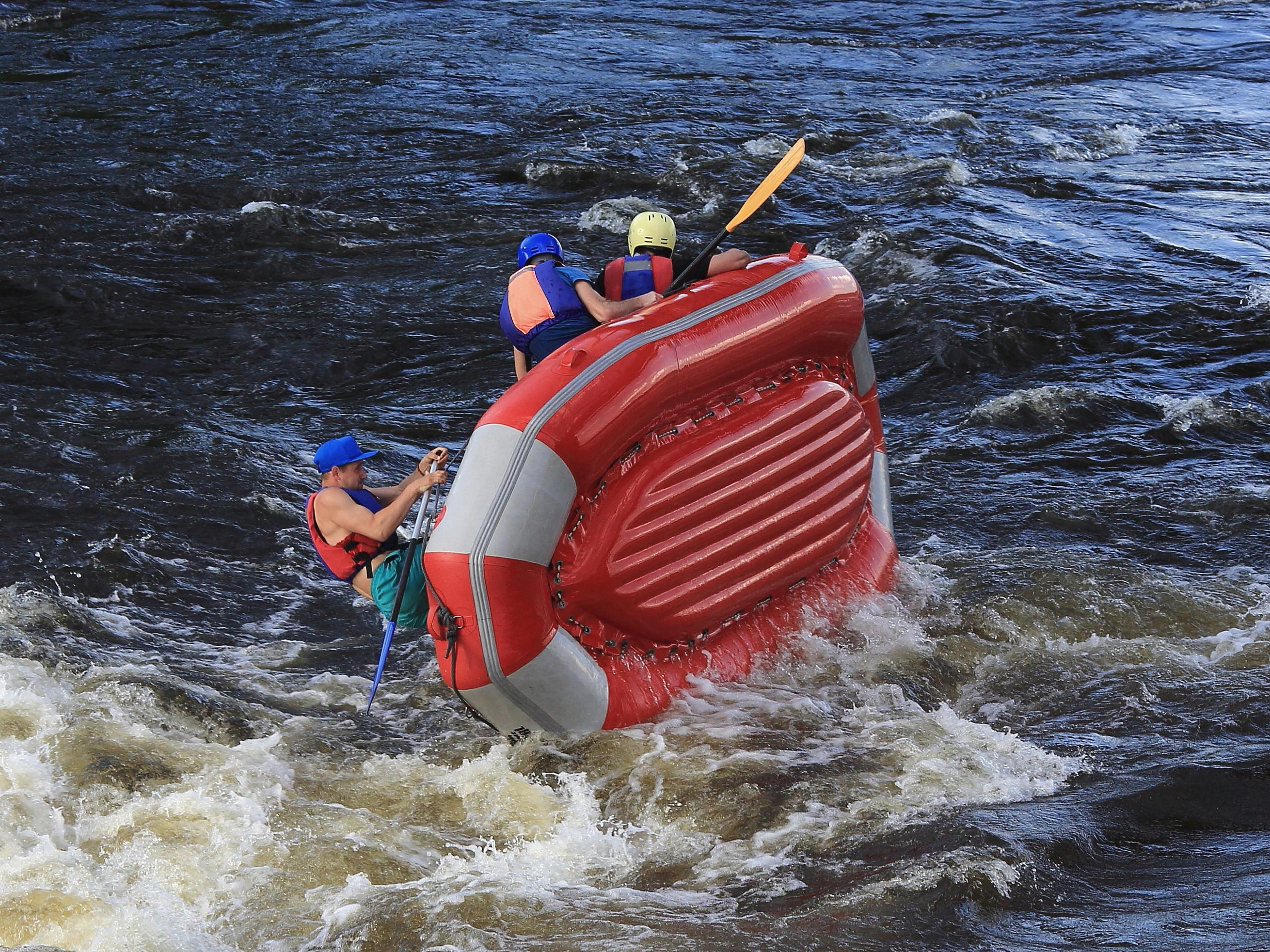 Whitewater sports. Photographer Victor Evstafev