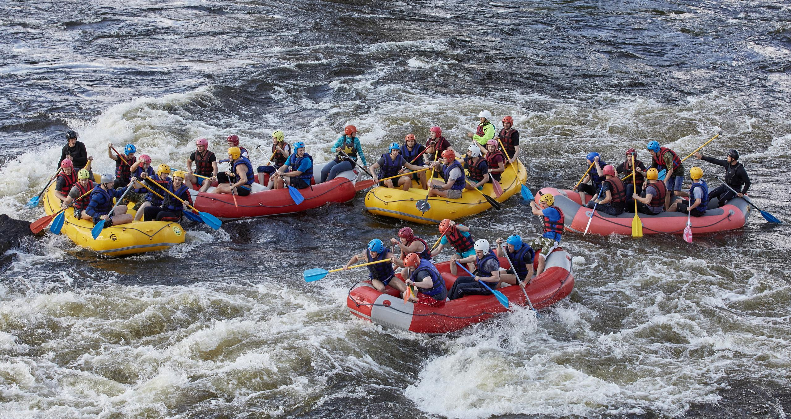 Whitewater sports. Photographer Victor Evstafev