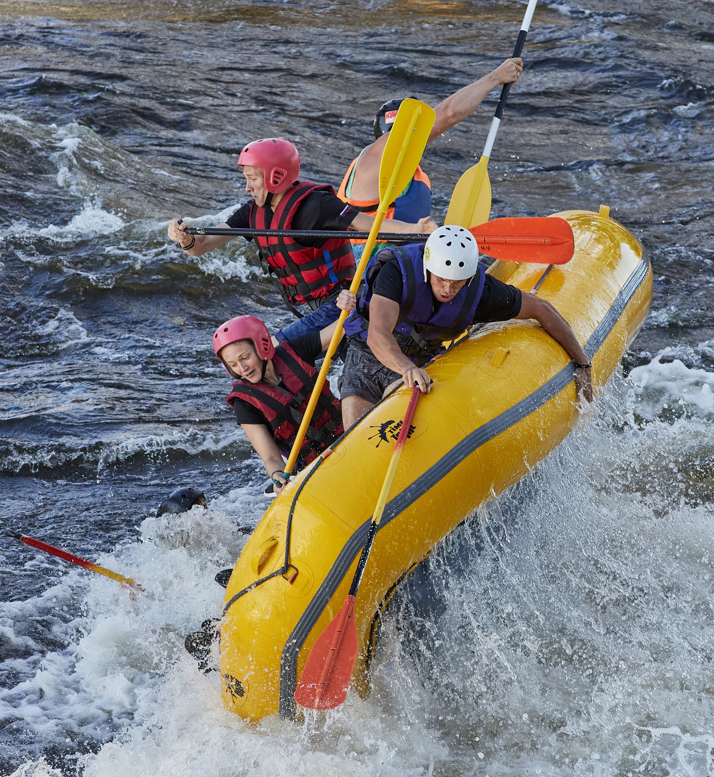 Whitewater sports. Photographer Victor Evstafev