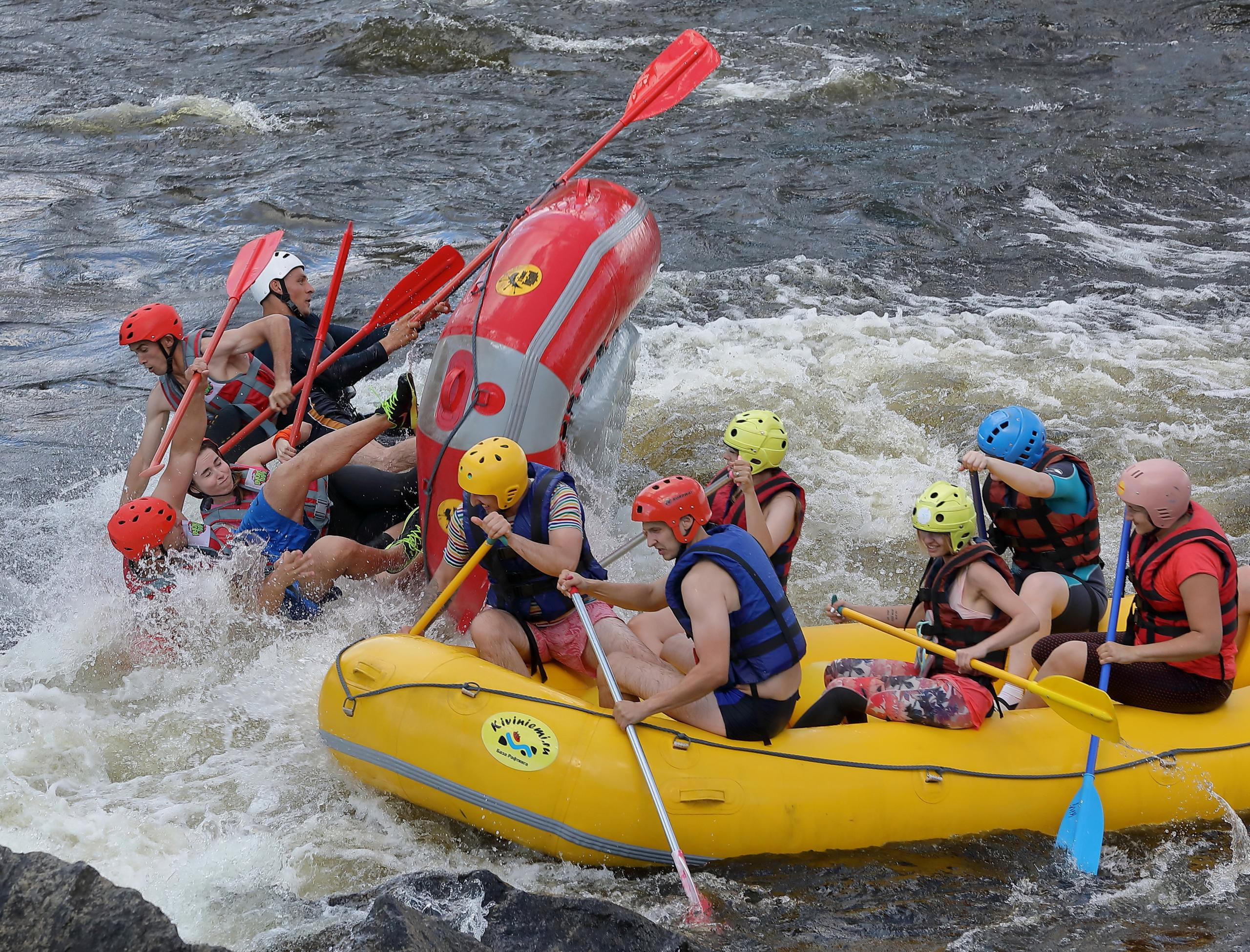 Whitewater sports. Photographer Victor Evstafev