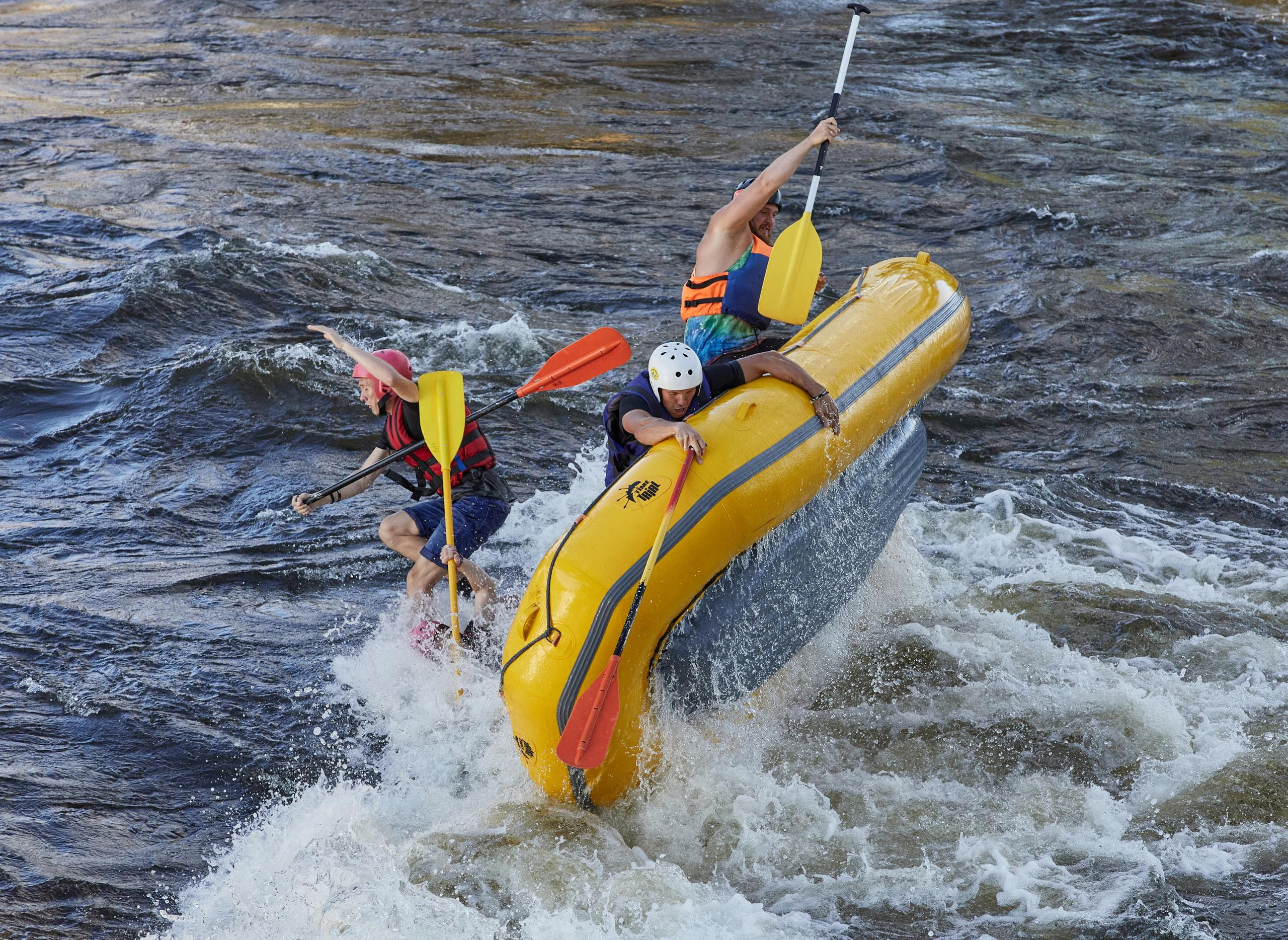 Whitewater sports. Photographer Victor Evstafev