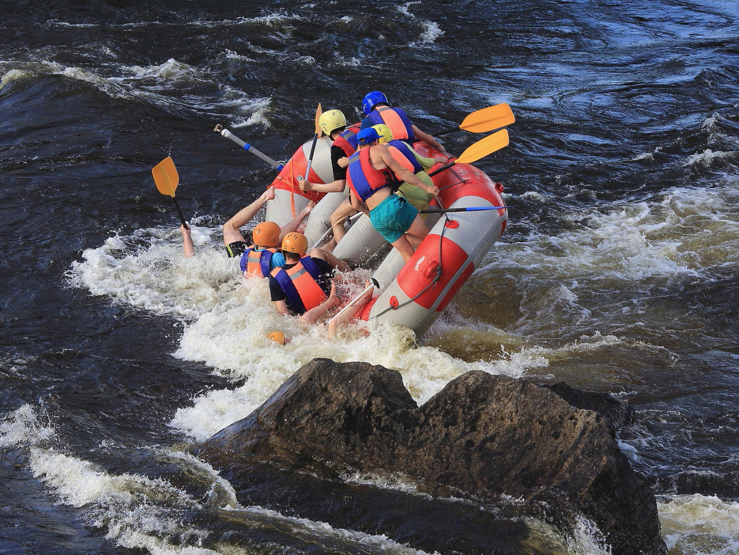 Whitewater sports. Photographer Victor Evstafev