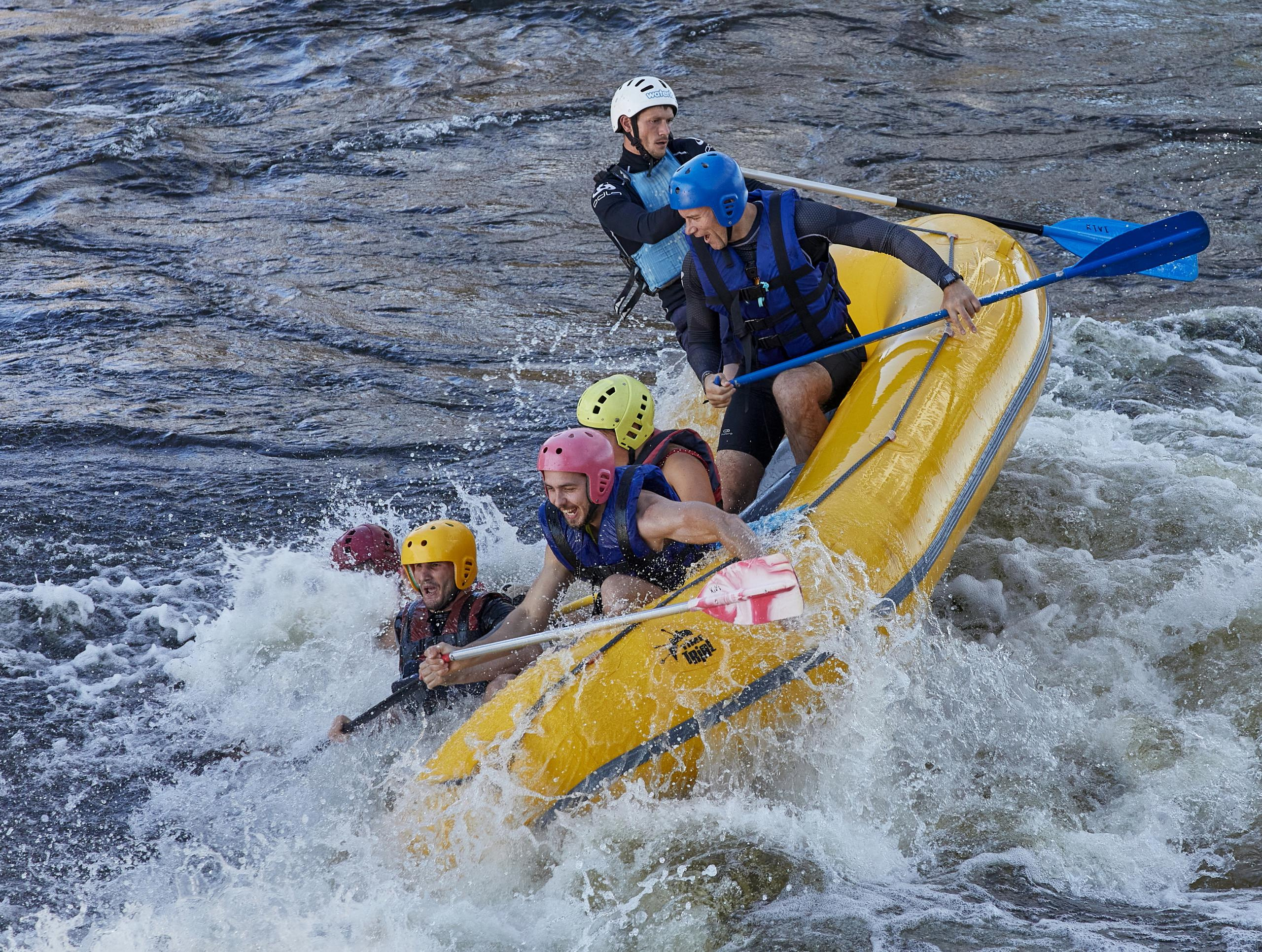Whitewater sports. Photographer Victor Evstafev