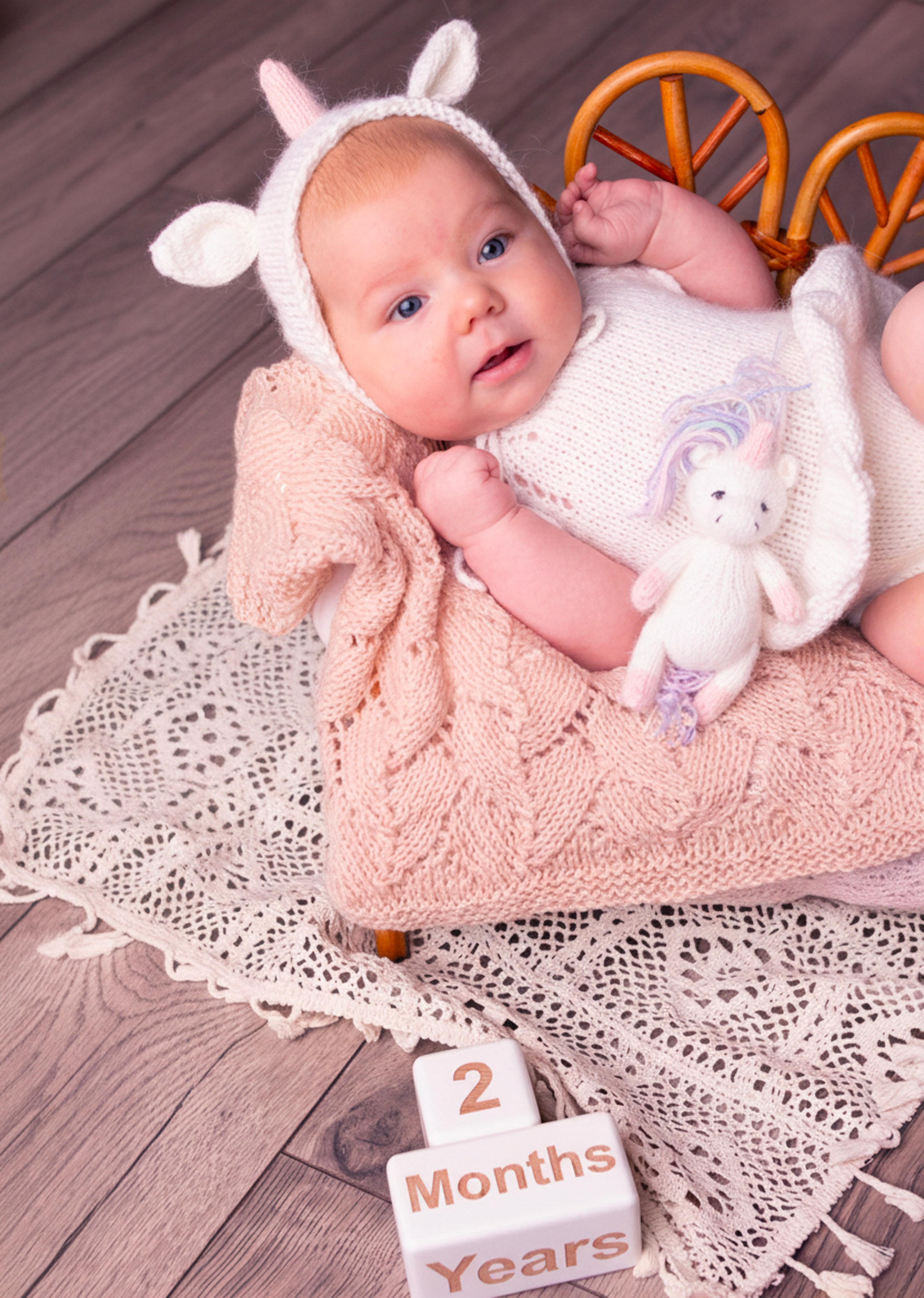 Полина 2 месяца. Первый кадр | newborn фотограф | Всеволожск