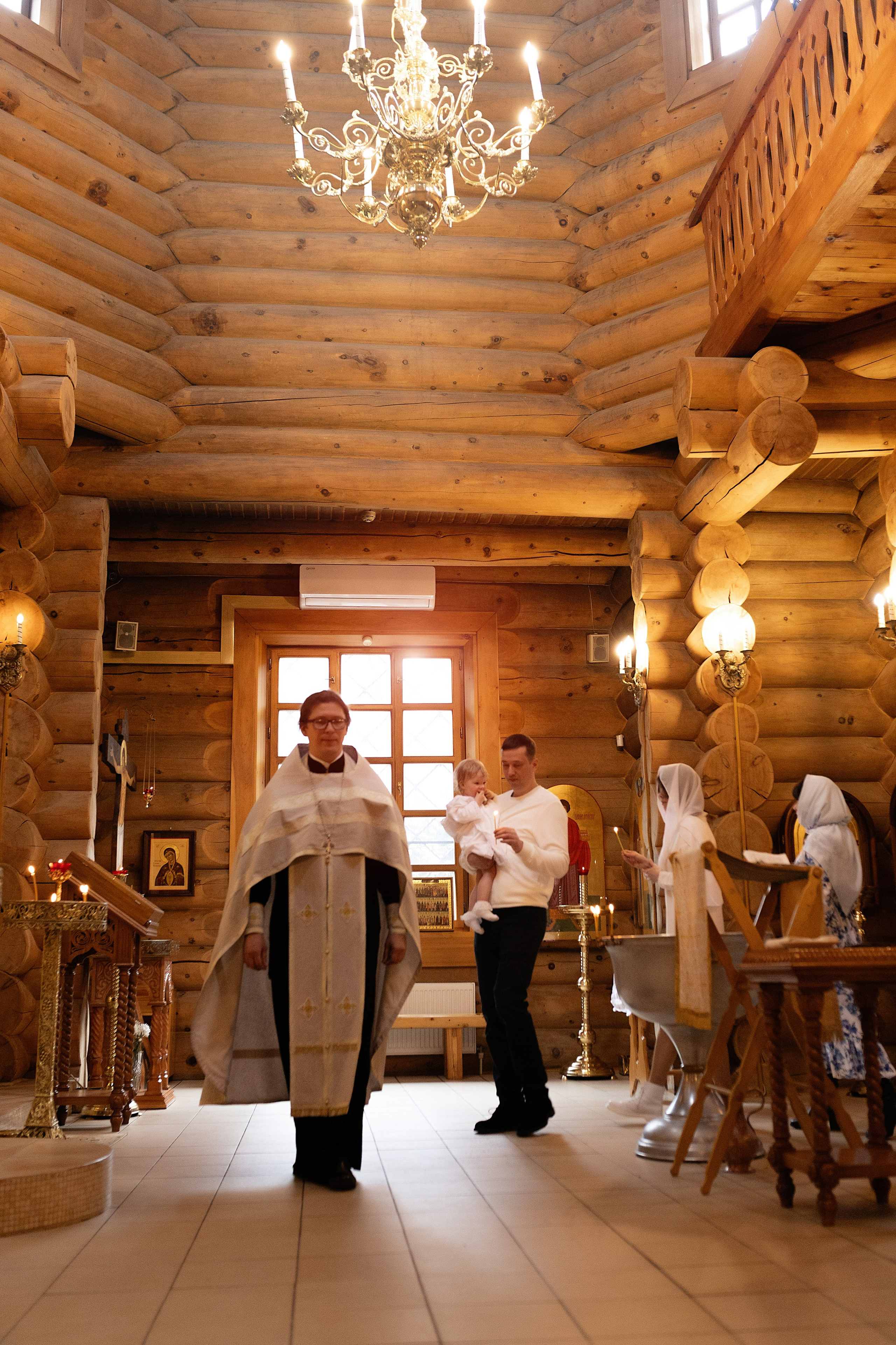 Таинство Крещения Ксении. Фотограф в Железнодорожном и Балашихе