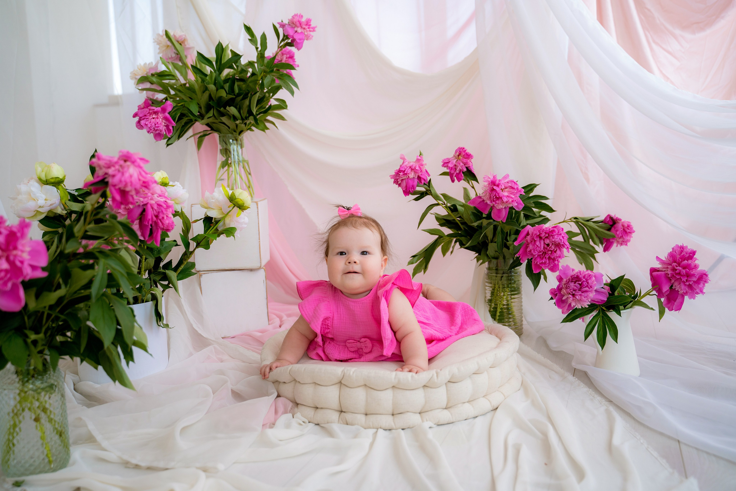 Пионы. Фотостудия Малина в городе Улан-Удэ. Фотограф Ирина Жарникова