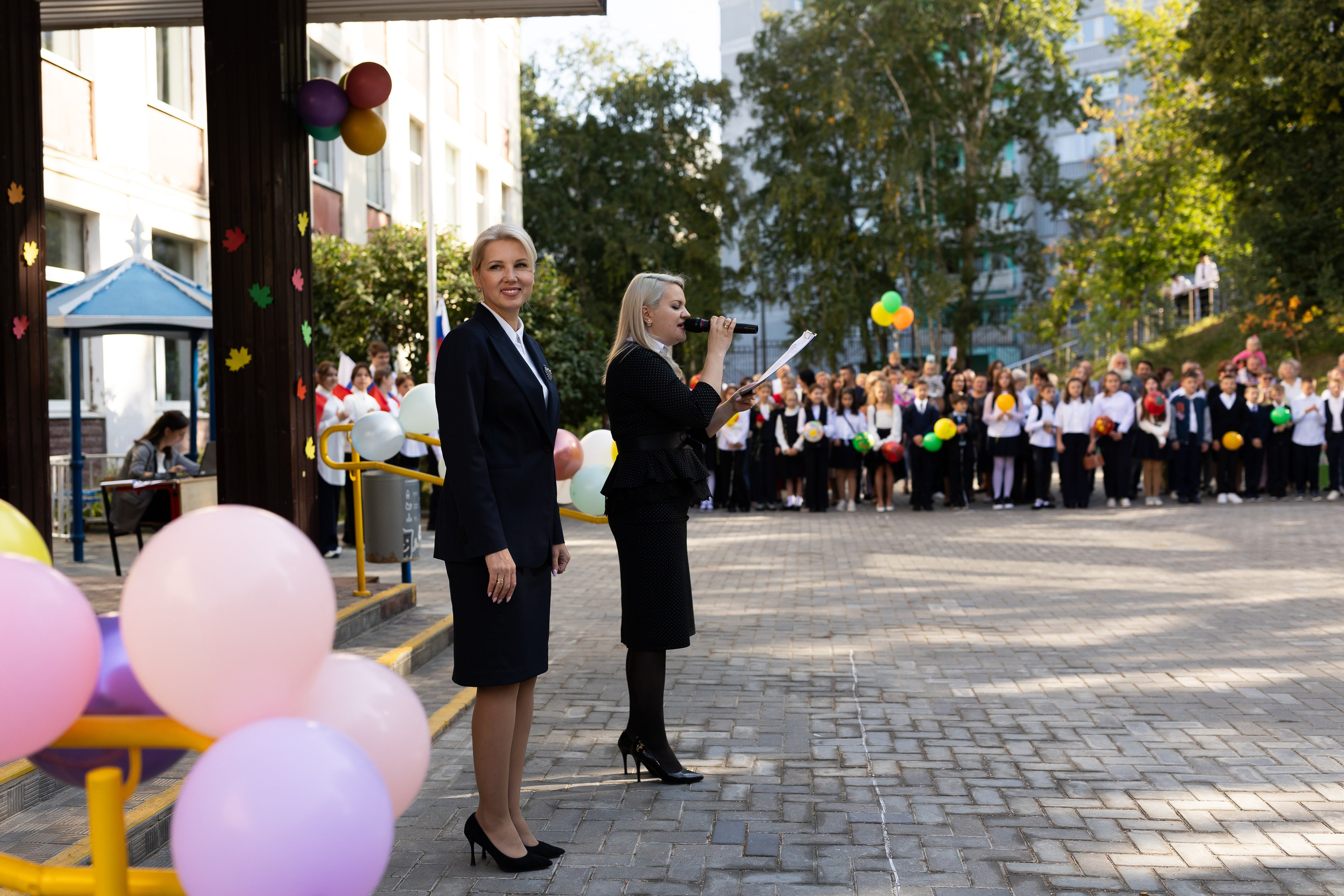 Линейка 1 сентября. Профессиональный Фотограф в Москве Андрей Славнов