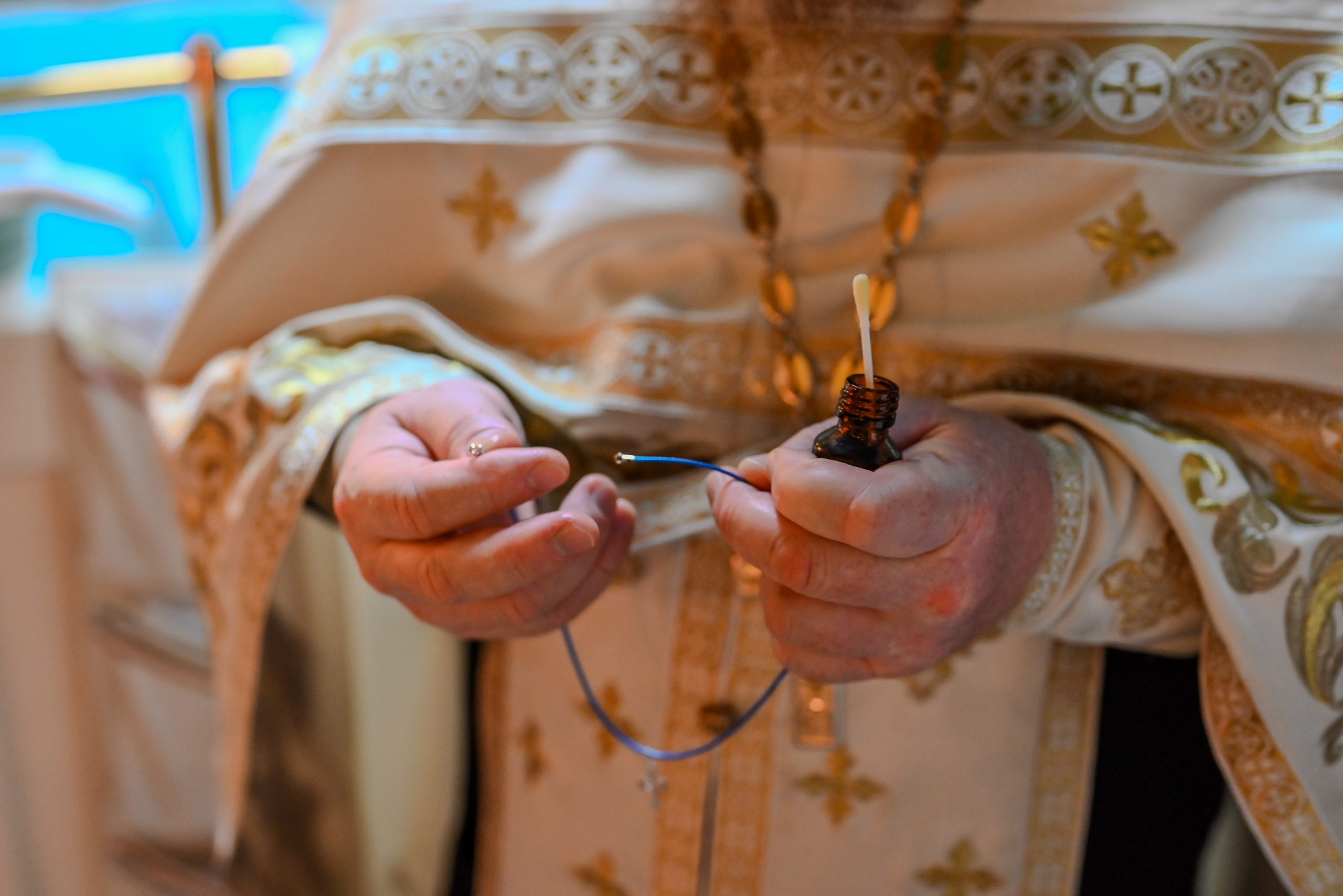 Крещение Совхоз Ленина. Семейный и детский фотограф Москва