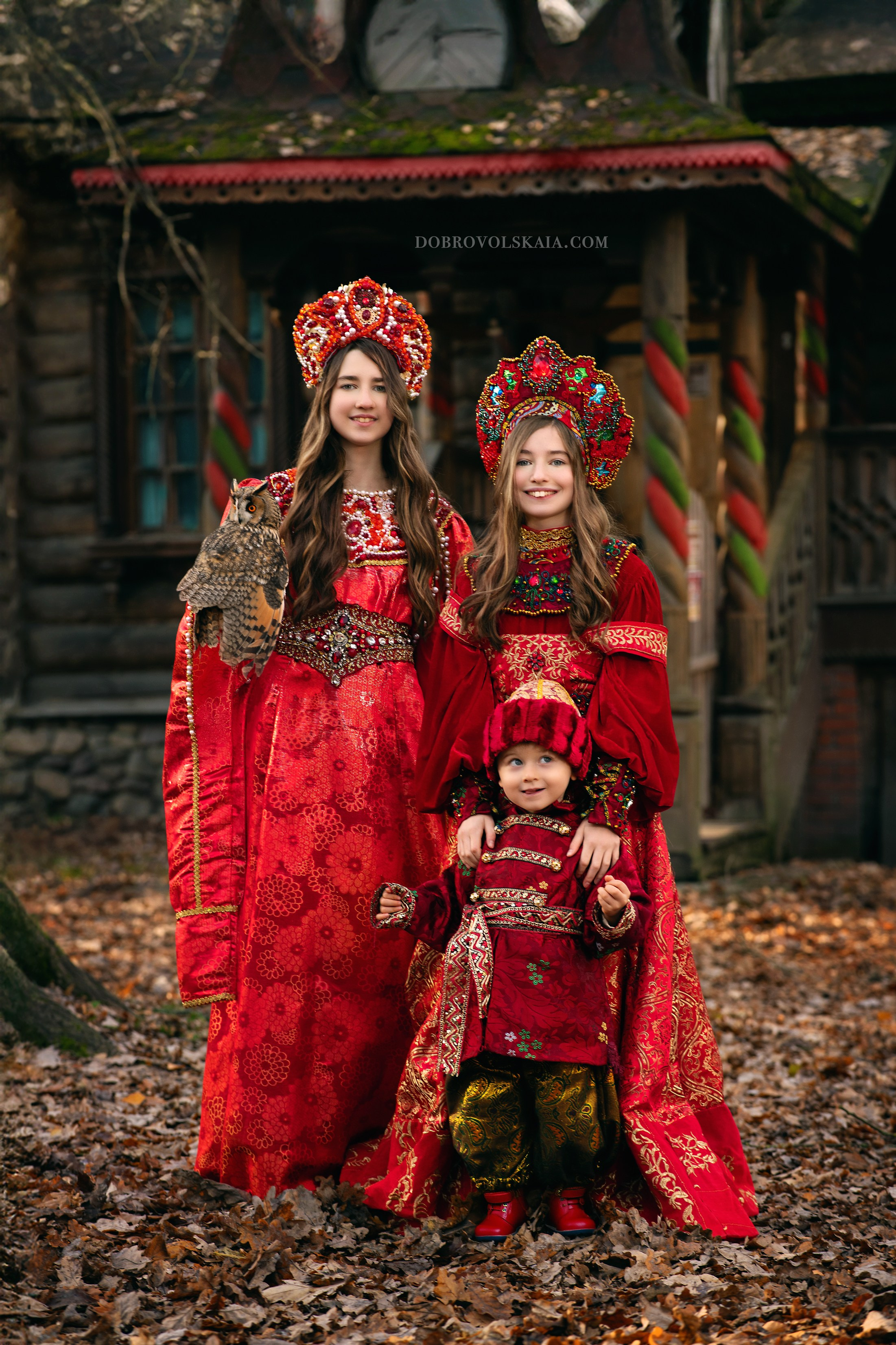 Русские народные костюмы в Москве