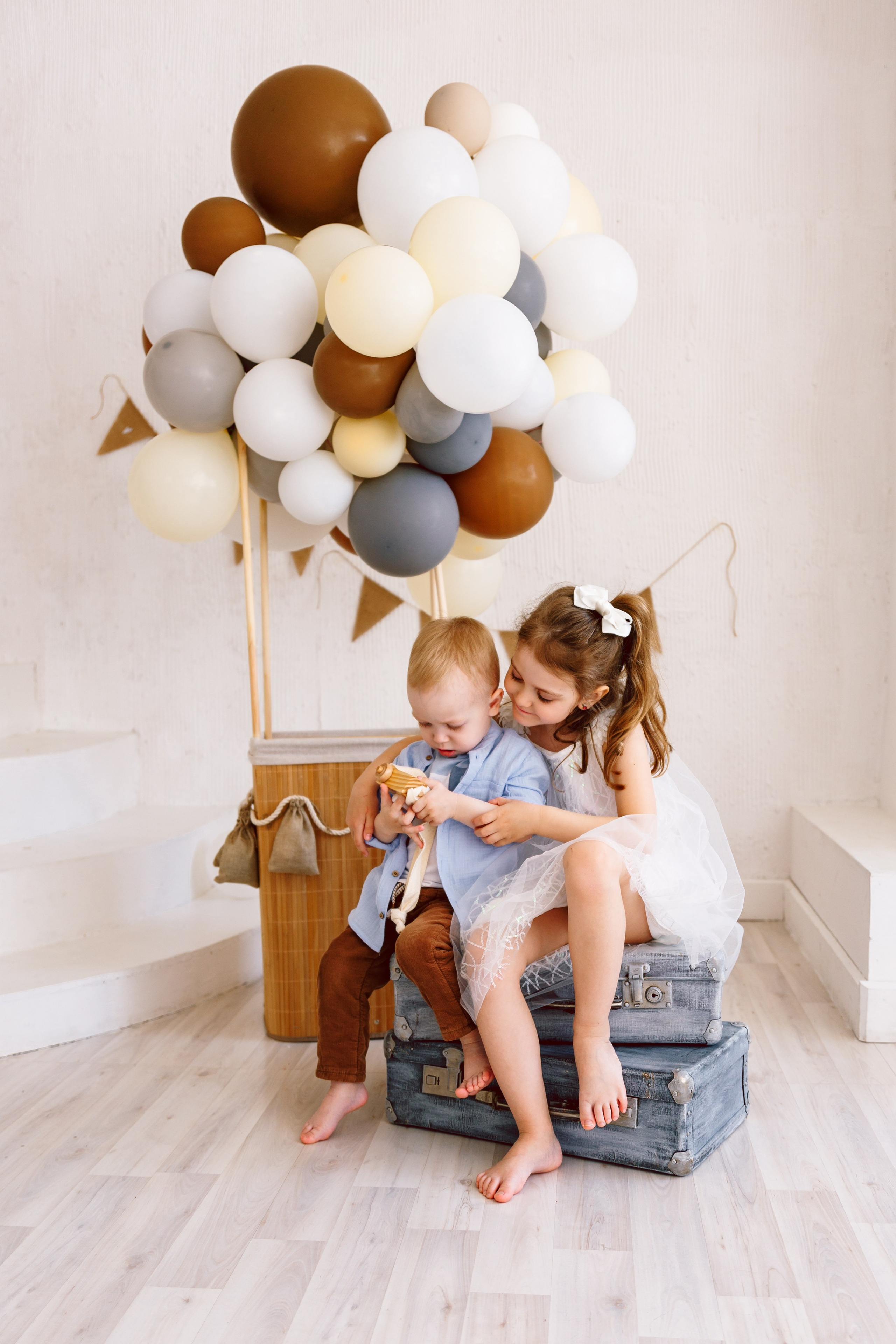 Фотодень «на воздушном шаре» № 1. Фотограф новорожденных Тверь Диана Муляева