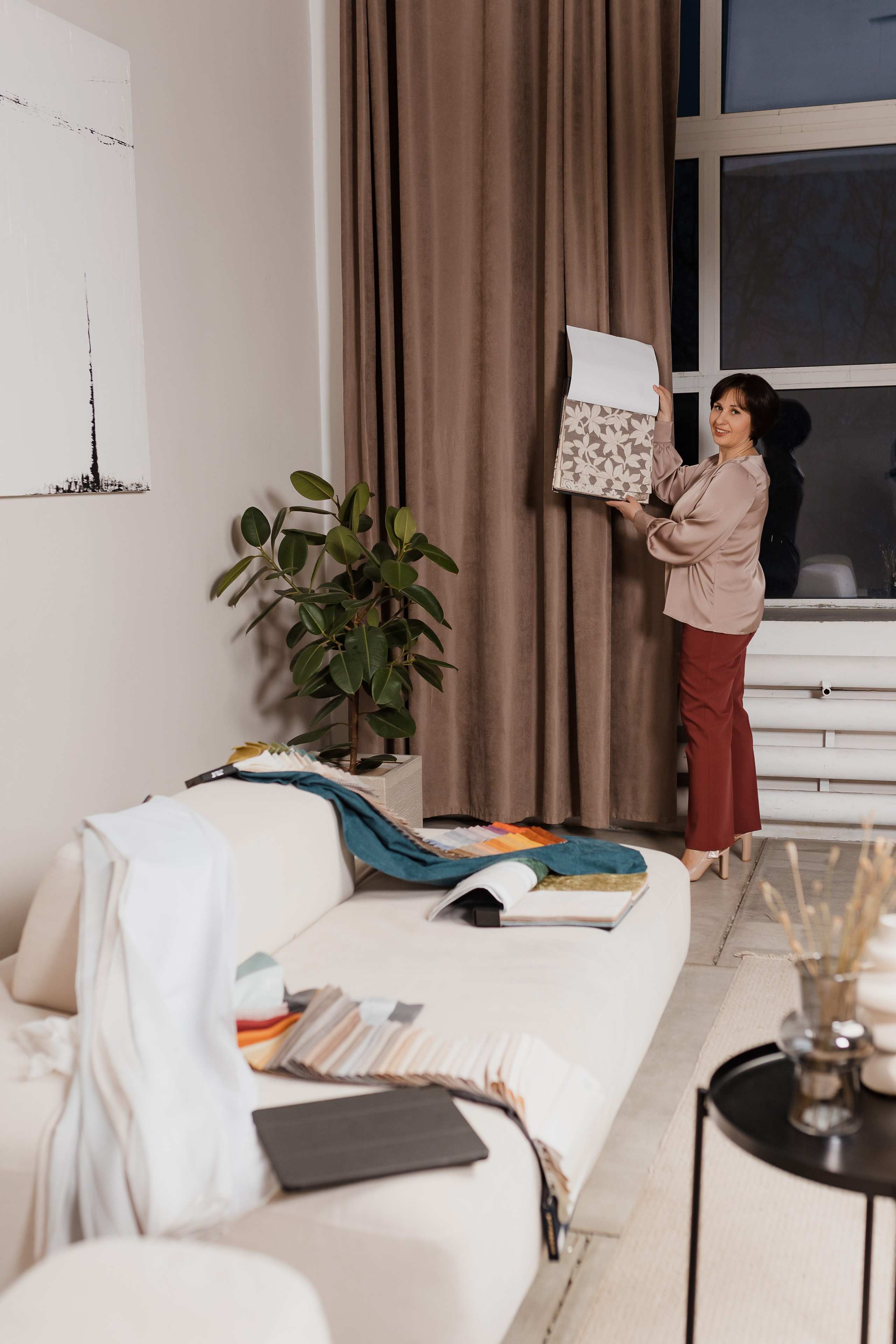 Мастерская Штор Нимфея. Свадебный фотограф в городе Подольск МО и Москва Крылова Ирина