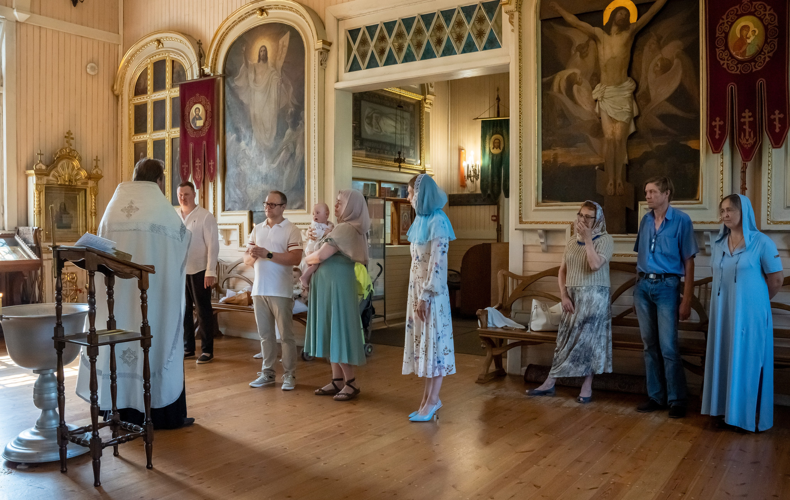 Крещение Ивана. Студийный и портретный фотограф в САНКТ-ПЕТЕРБУРГЕИрина Махаон