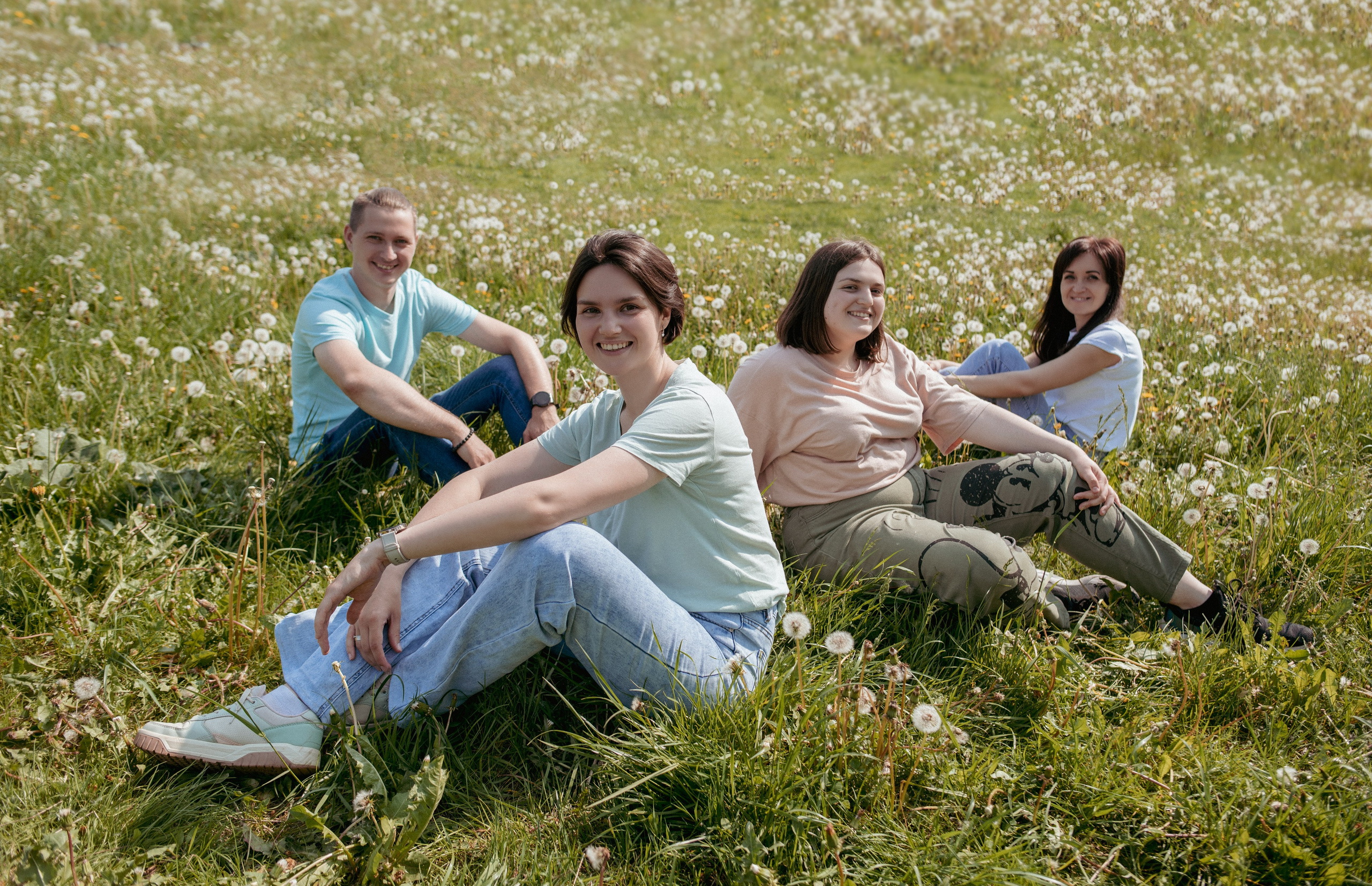Семейная фотосессия на улице в Туле, фотограф Женя Смокина