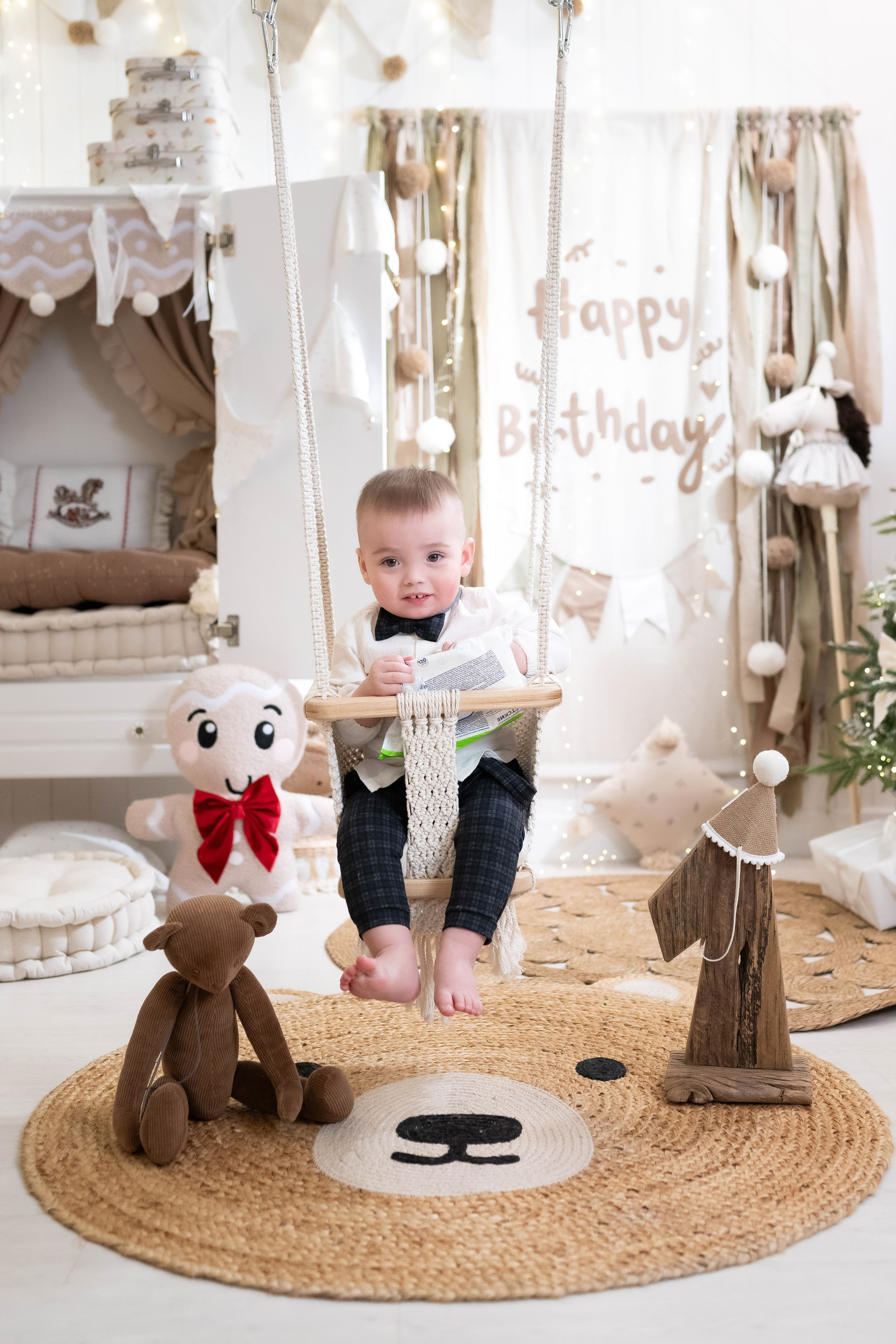 Мой Первый Годик. Роман. Семейный и детский фотограф в Красноярске Мила Черкасова