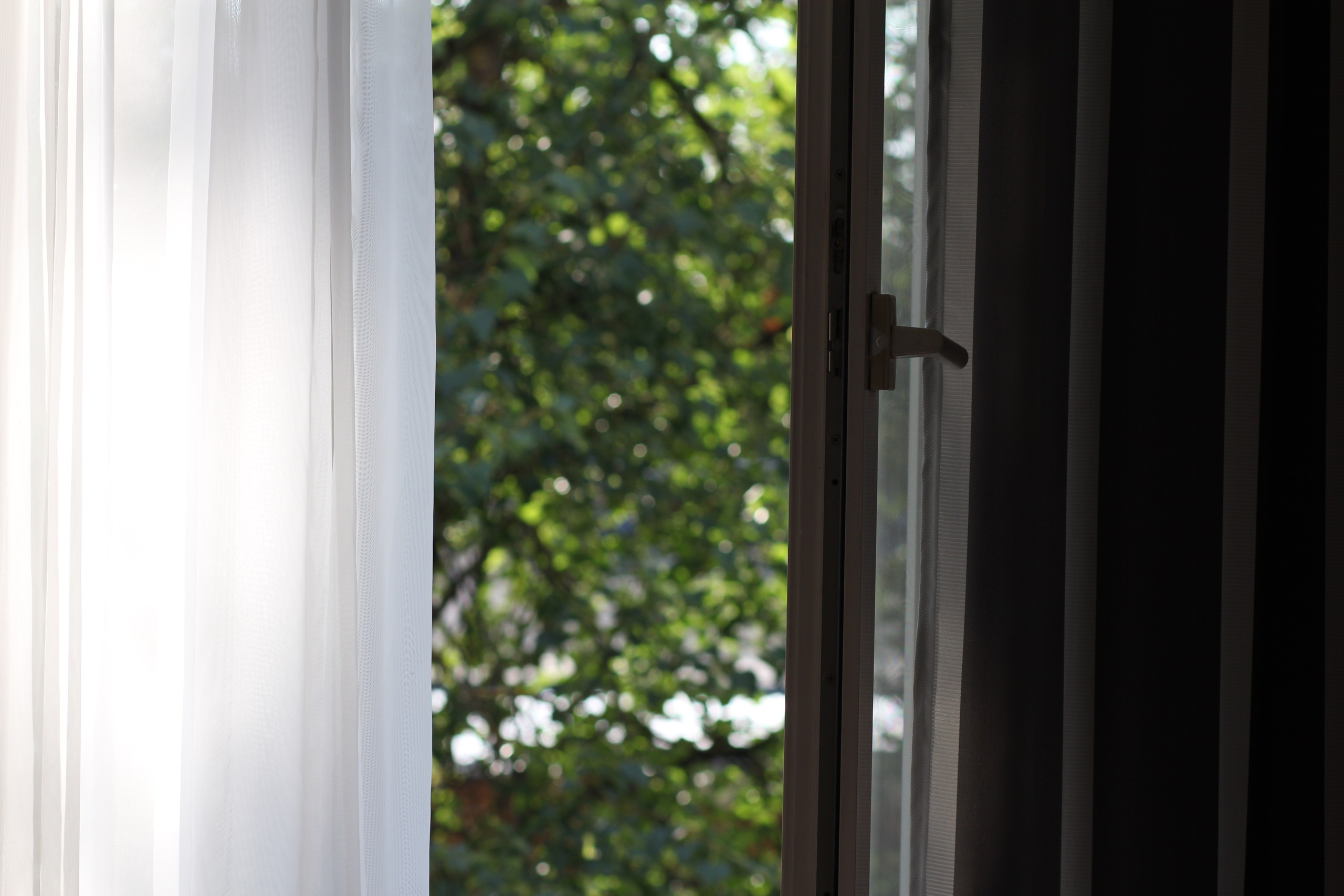 Открытое окно лето