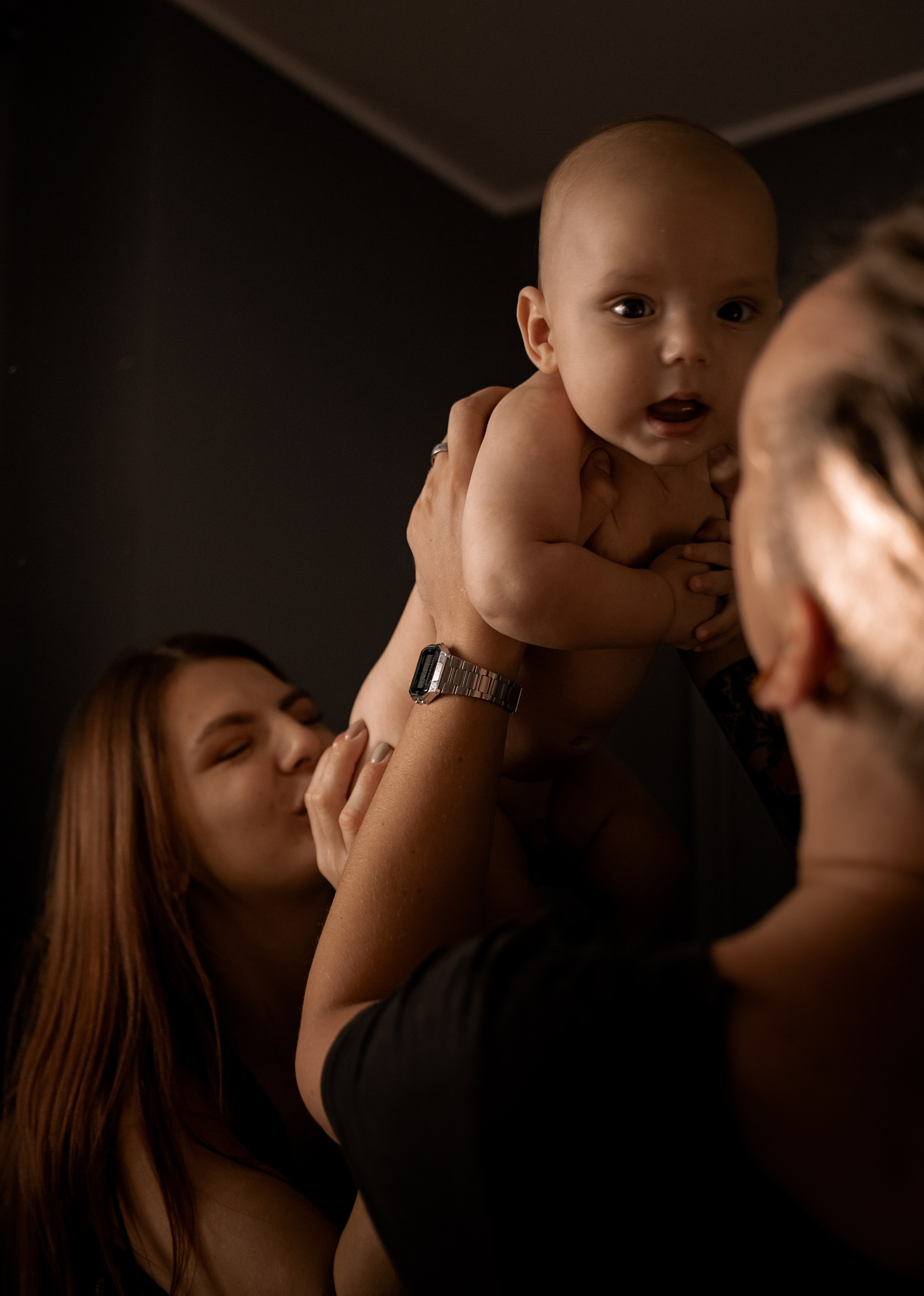 Владимир, Настя, Игорь. Фотограф беременности и материнства в Москве Мария Менендес-Гонсалес