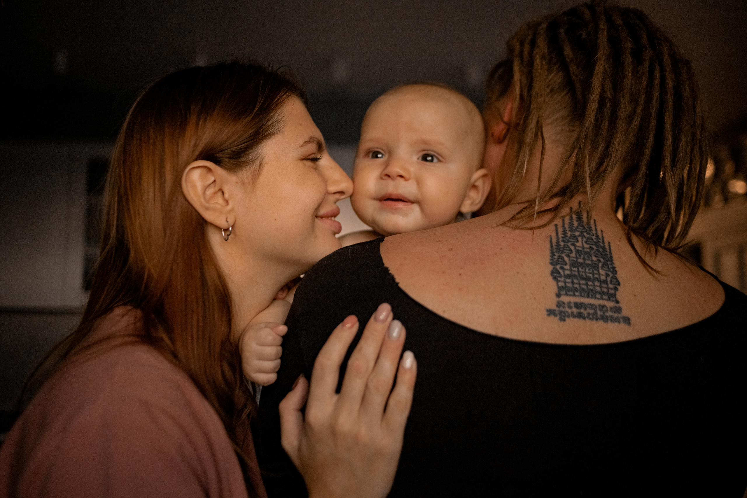 Владимир, Настя, Игорь. Фотограф беременности и материнства в Москве Мария Менендес-Гонсалес