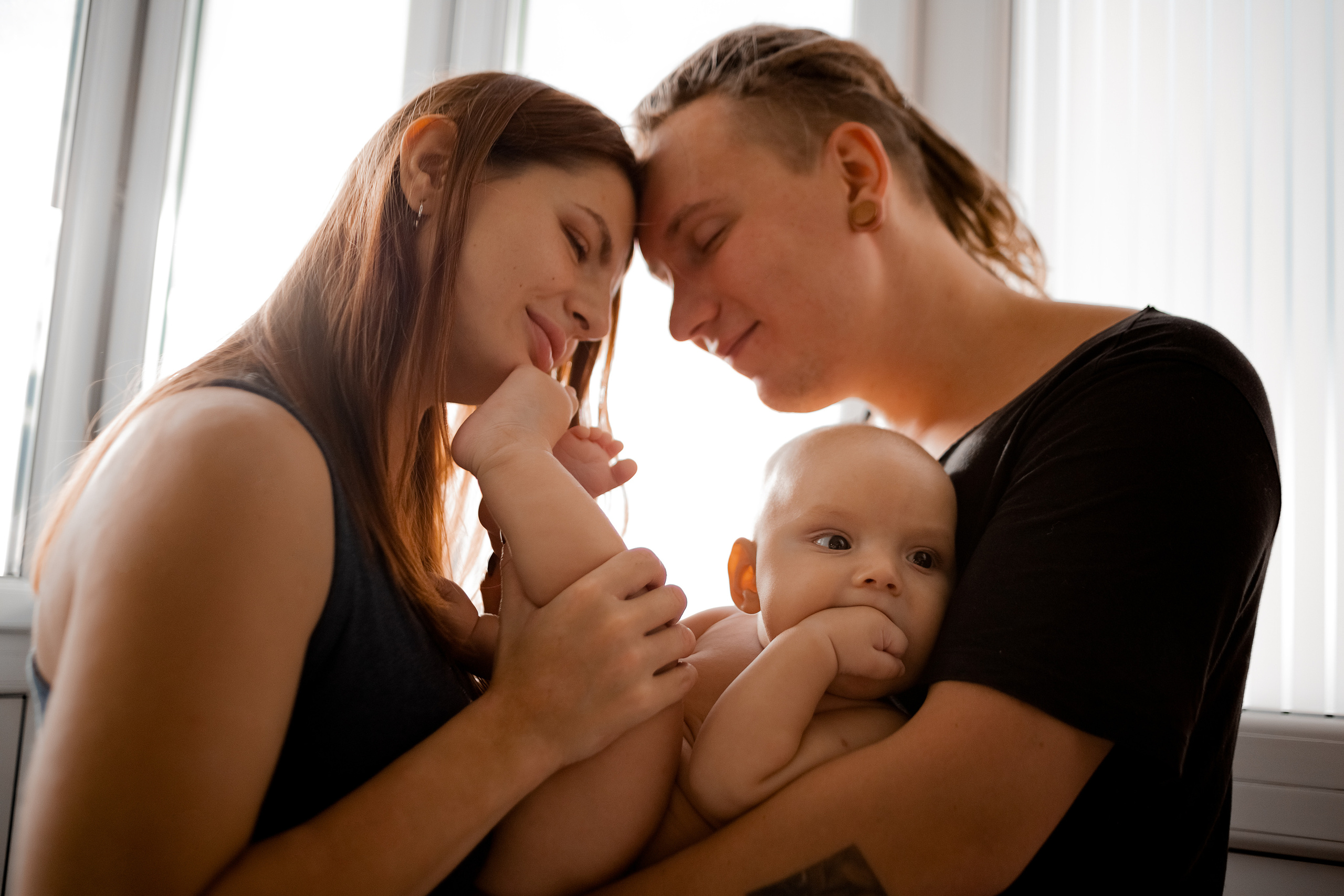 Владимир, Настя, Игорь. Фотограф беременности и материнства в Москве Мария Менендес-Гонсалес