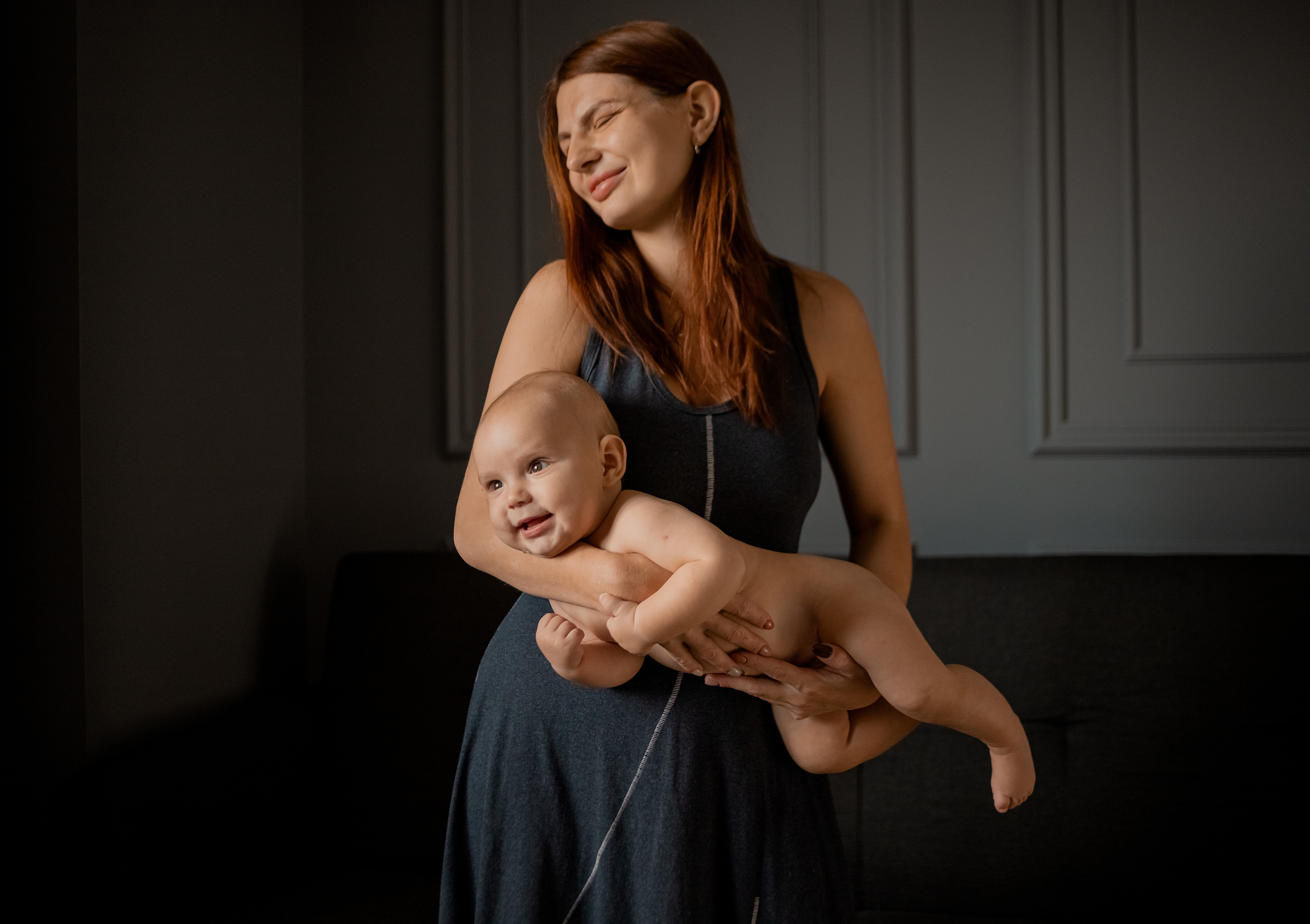 Владимир, Настя, Игорь. Фотограф беременности и материнства в Москве Мария Менендес-Гонсалес