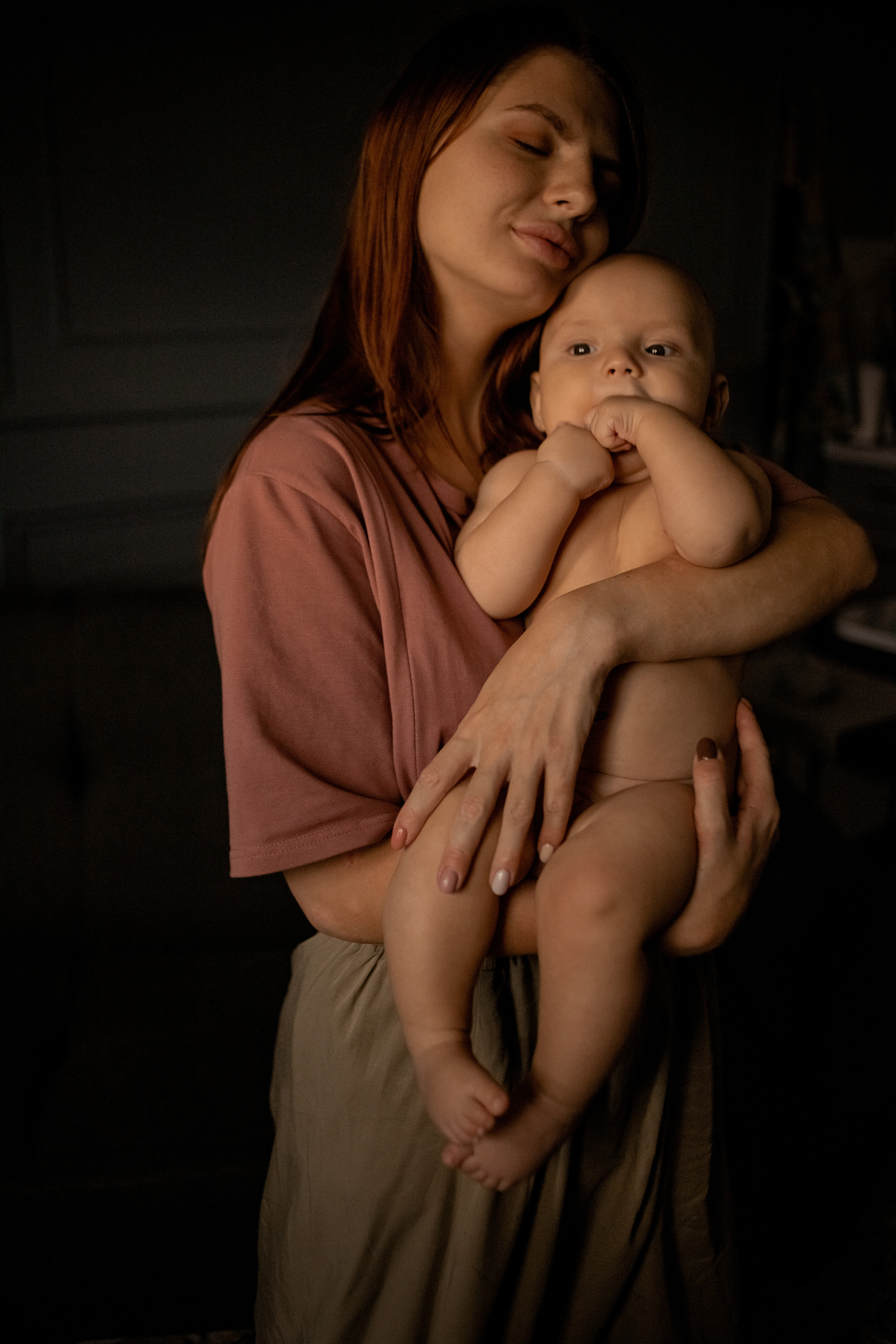 Владимир, Настя, Игорь. Фотограф беременности и материнства в Москве Мария Менендес-Гонсалес